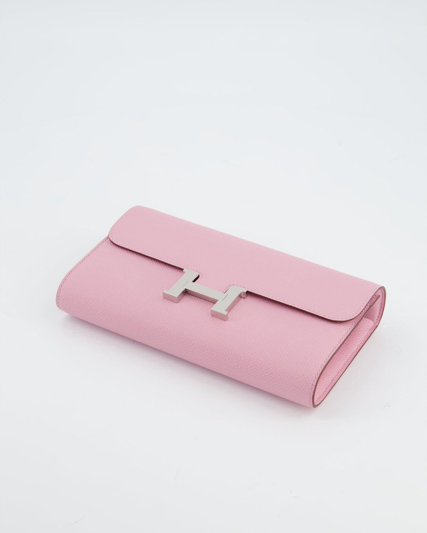 Hermes Constance To Go Bag in Mauve Sylvestre Epsom Leather with Palladium Hardware