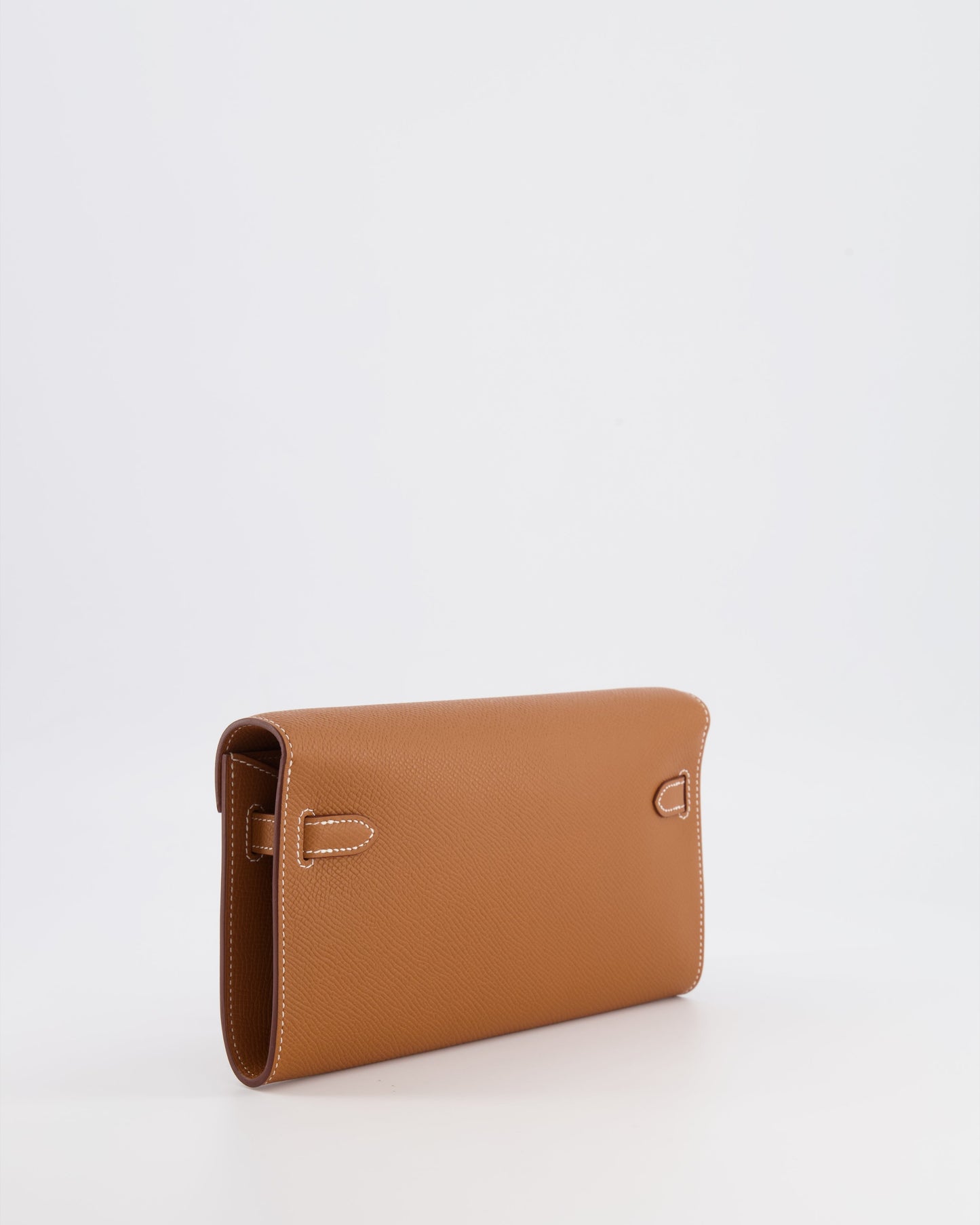 Hermes Kelly To Go Bag in Gold Epsom Leather with Palladium Hardware