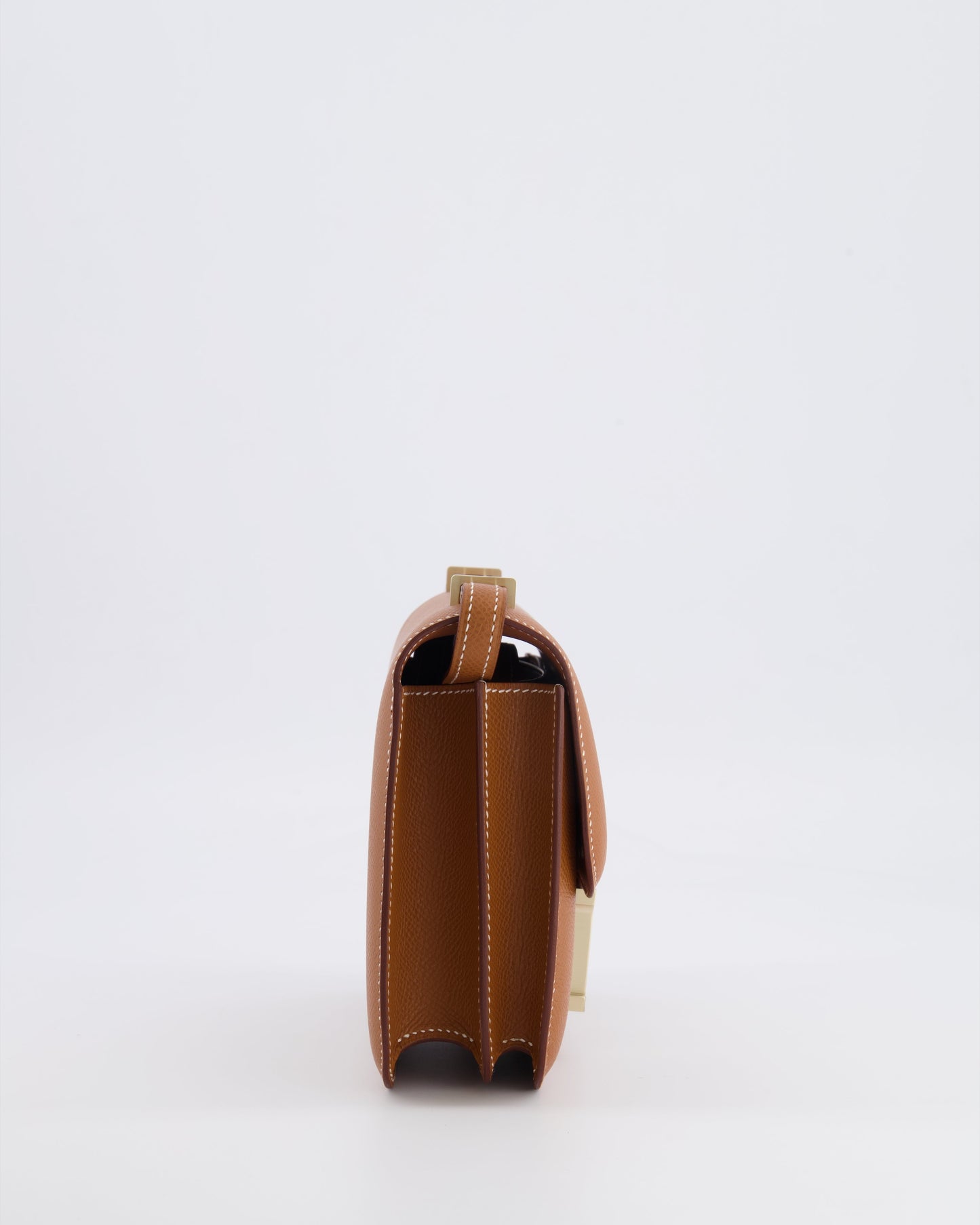 *RARE* Hermes Constance III 18 Miroir Bag in Gold Epsom Leather with Brushed Permabrass Hardware