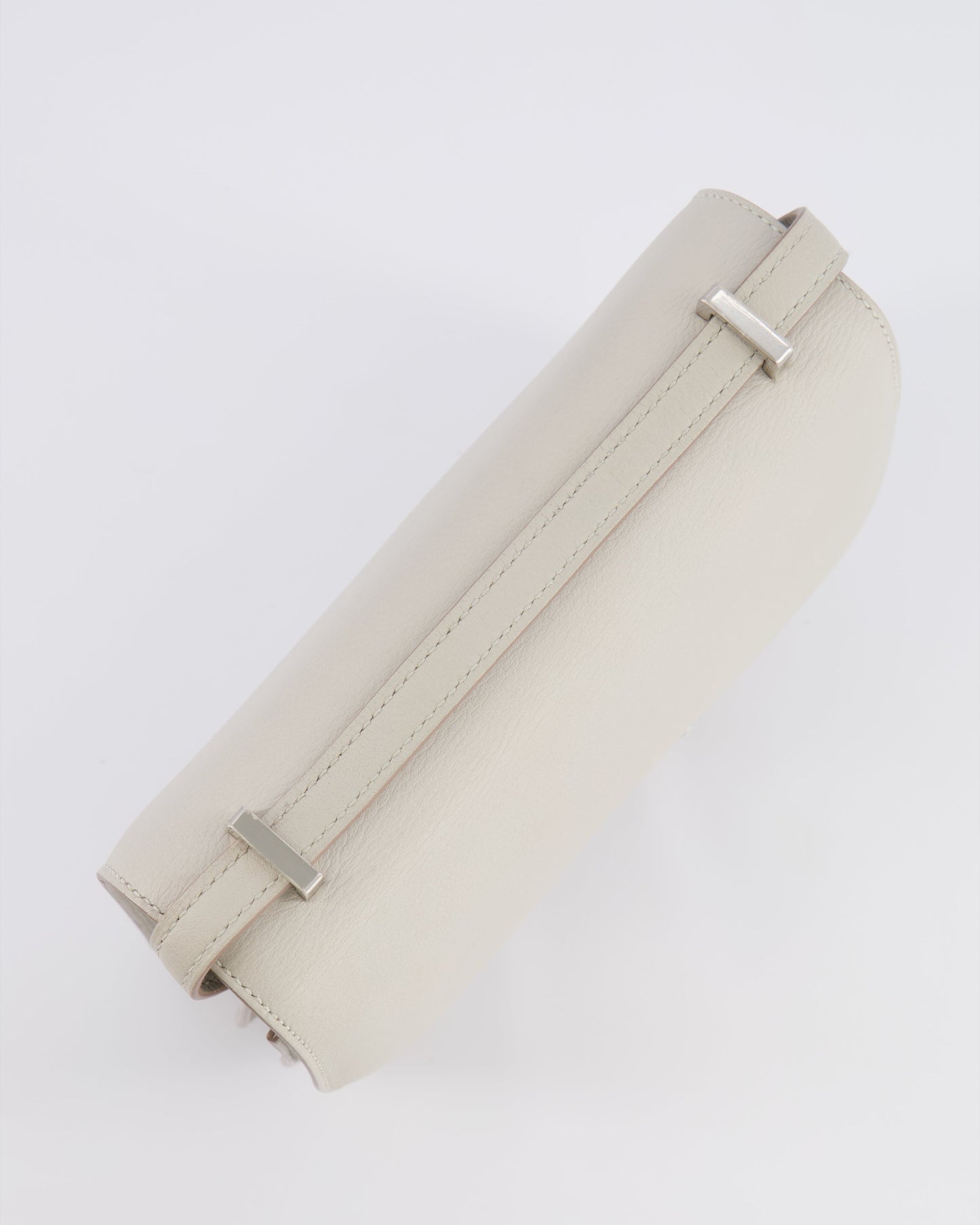 Hermes Constance III 18 Bag in Gris Perle Evercolor Leather with Palladium Hardware