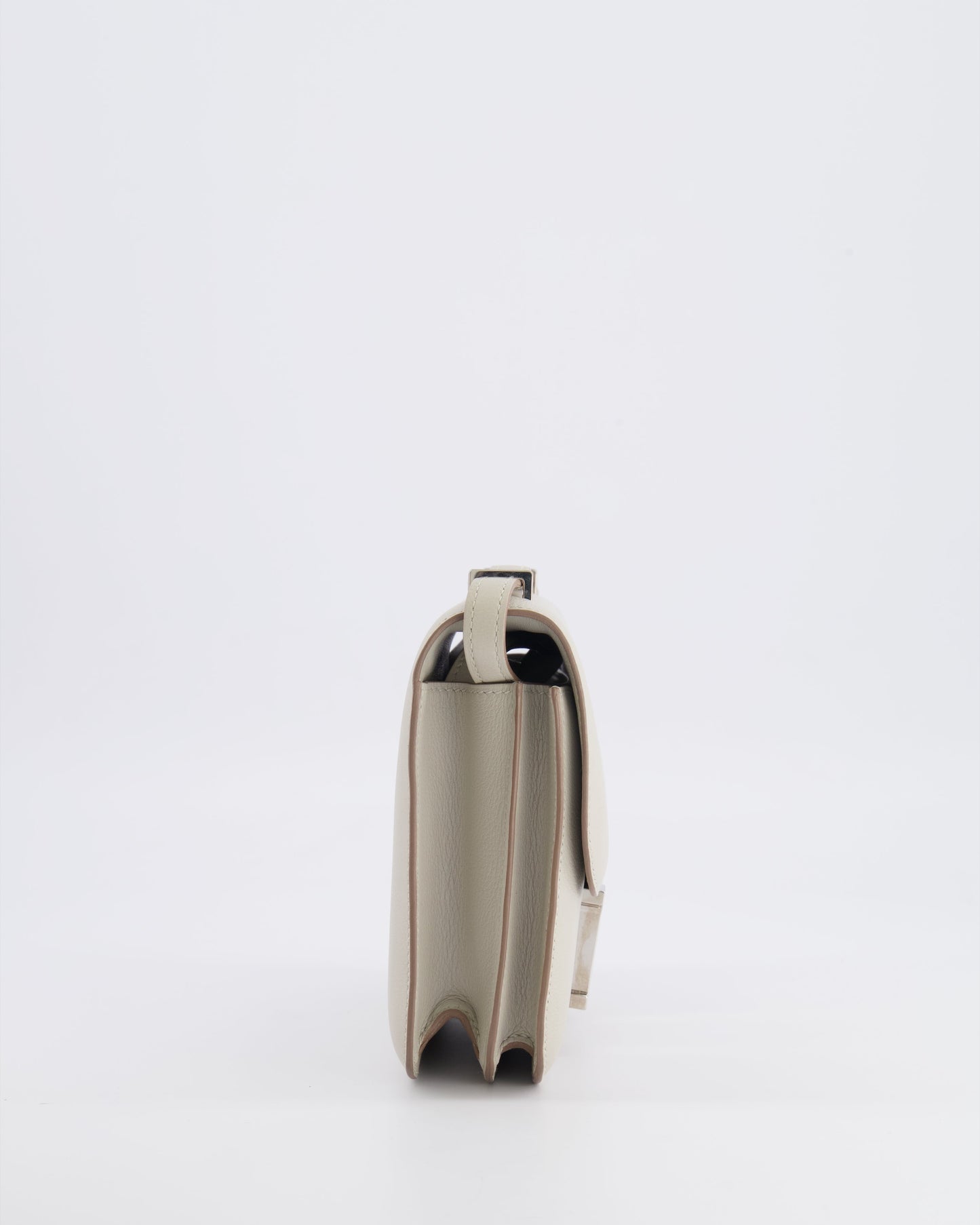Hermes Constance III 18 Bag in Gris Perle Evercolor Leather with Palladium Hardware