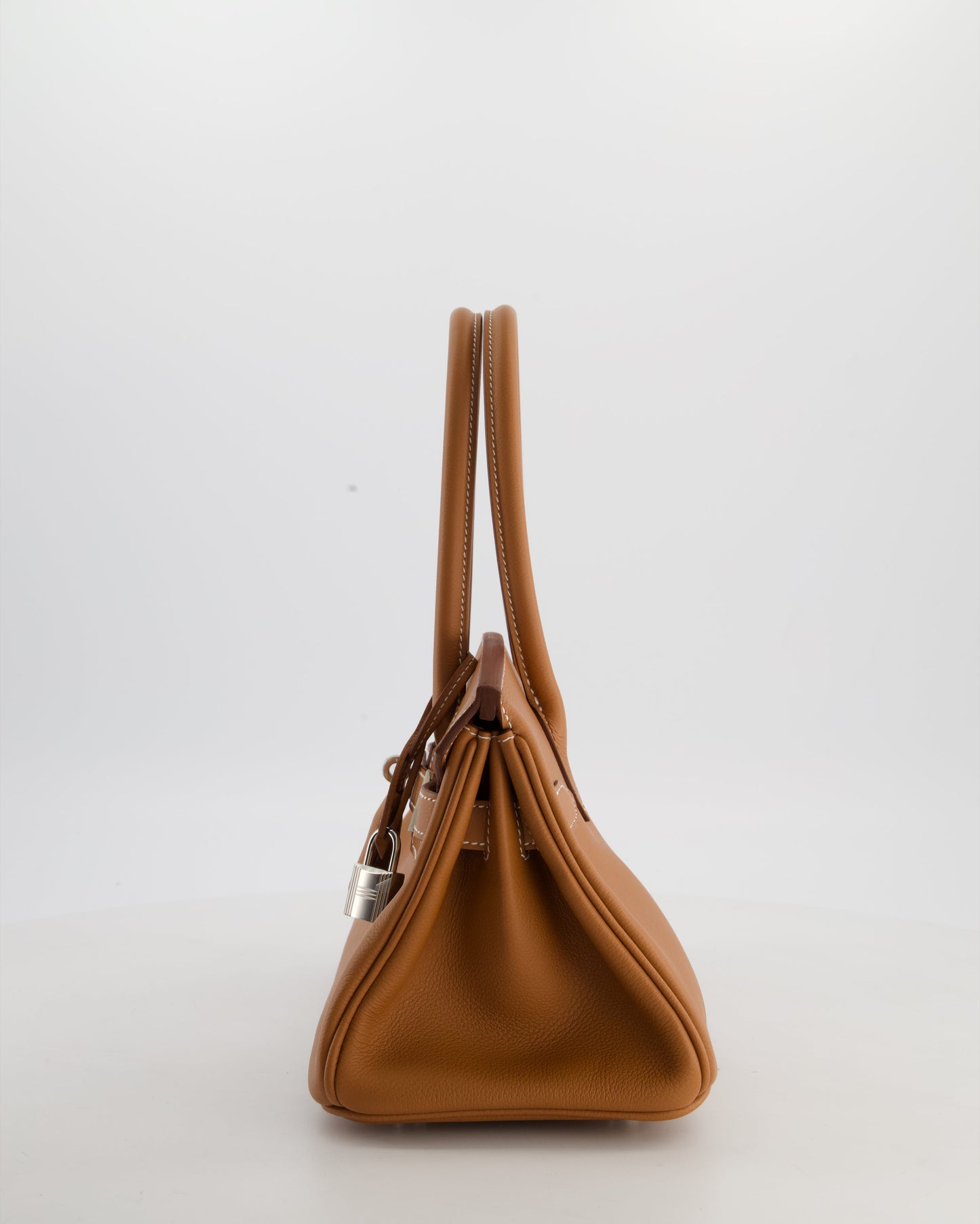 *RARE* Hermes Shoulder Birkin Light 29 Bag in Gold Evercolour Leather with Palladium Hardware