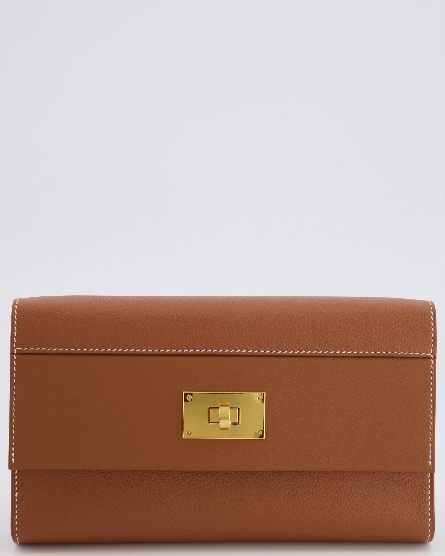 *NEW MODEL* Hermes 24/24 To Go Bag in Gold Evercolor Leather with Gold Hardware