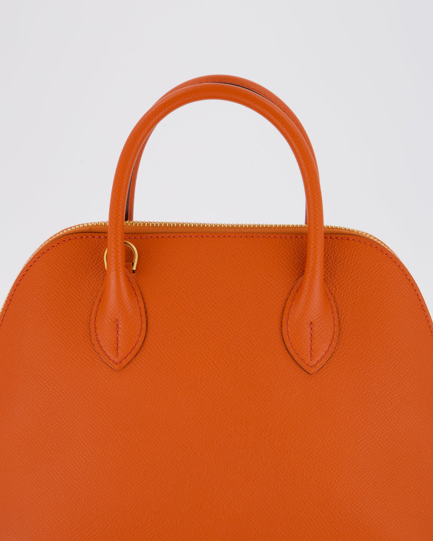 Hermes Bolide 1923 25cm Bag in Terre Battue Epsom Leather with Gold Hardware