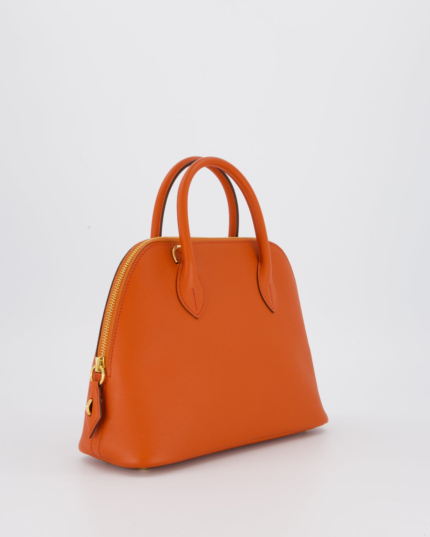 Hermes Bolide 1923 25cm Bag in Terre Battue Epsom Leather with Gold Hardware