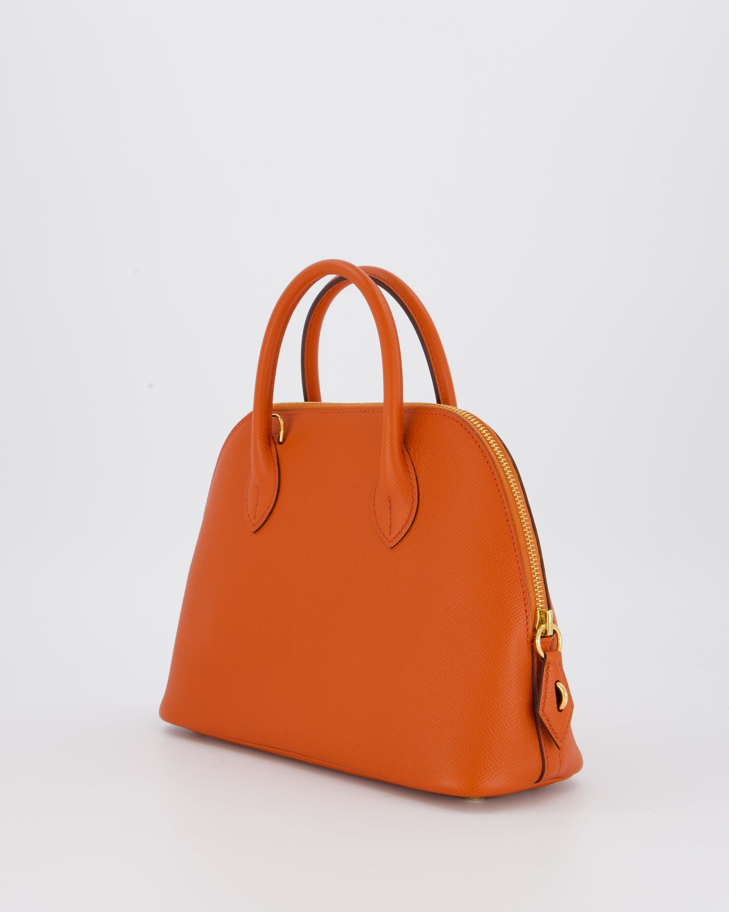 Hermes Bolide 1923 25cm Bag in Terre Battue Epsom Leather with Gold Hardware