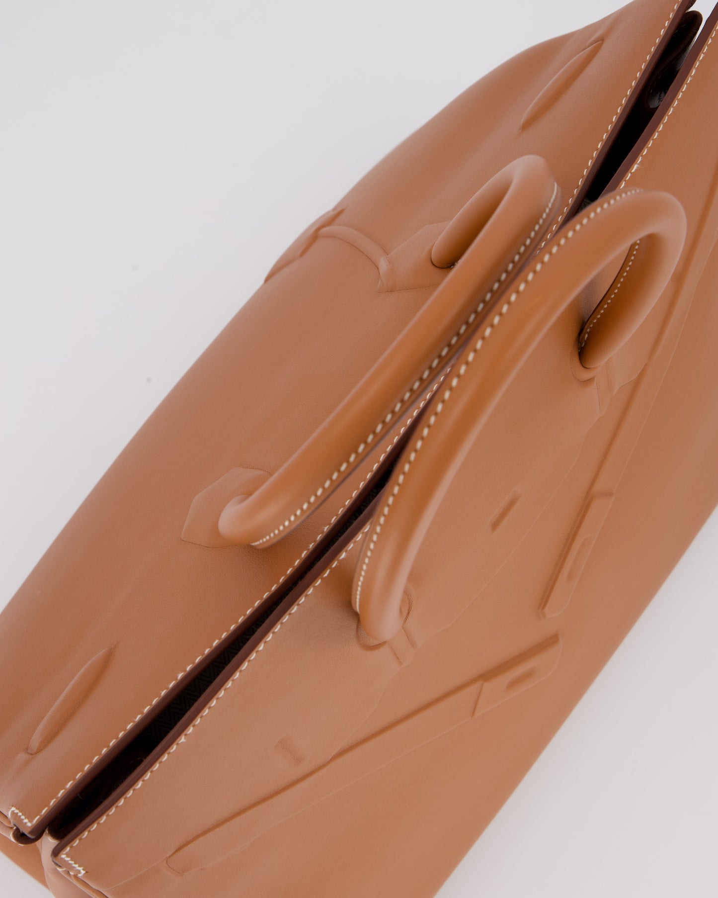 Hermes Birkin 35 Shadow in Gold Swift Leather and Palladium Hardware