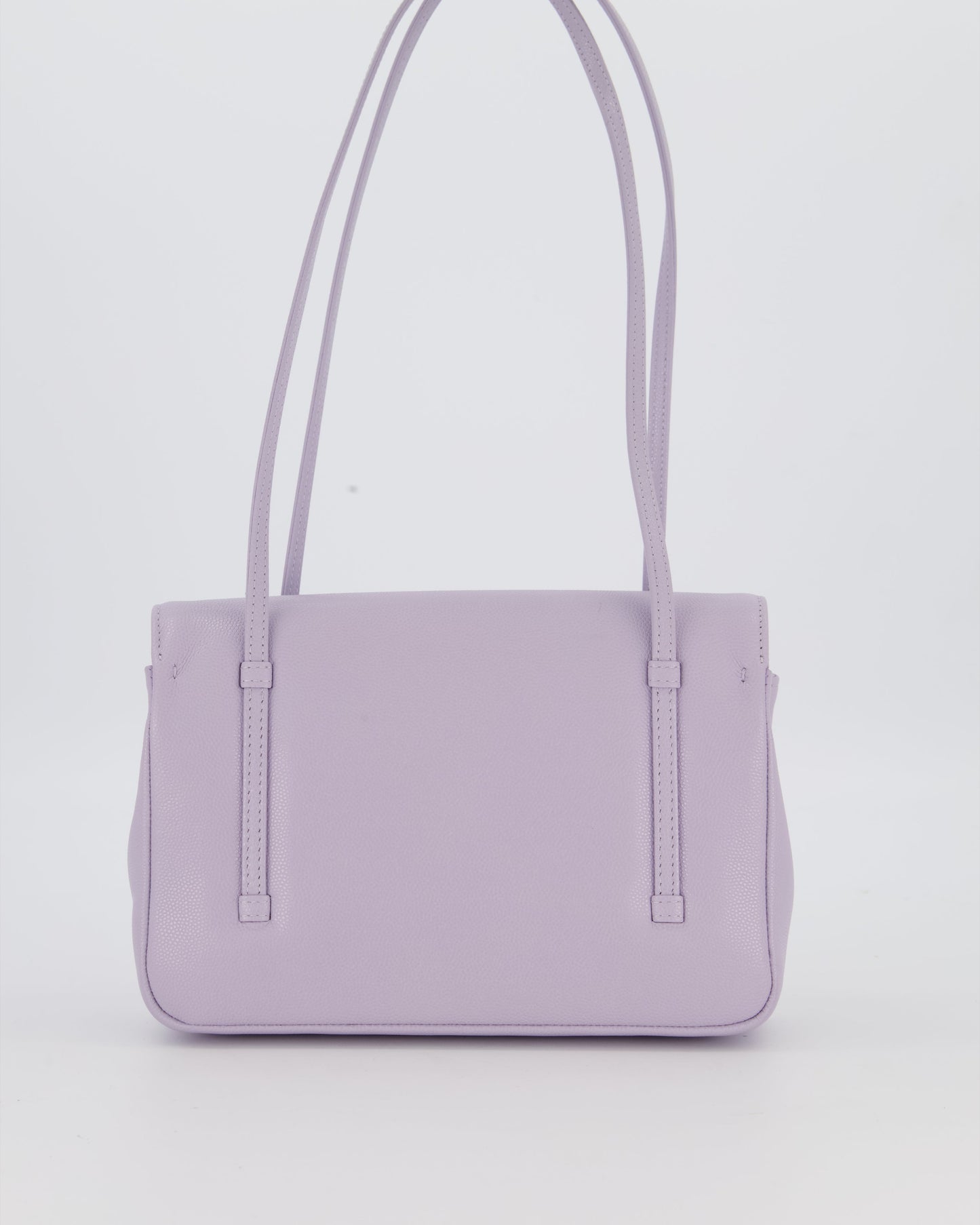*RARE* Chanel Lilac 26S Preppy Coco Small Flap Bag in Shiny Caviar Leather With Gold Hardware