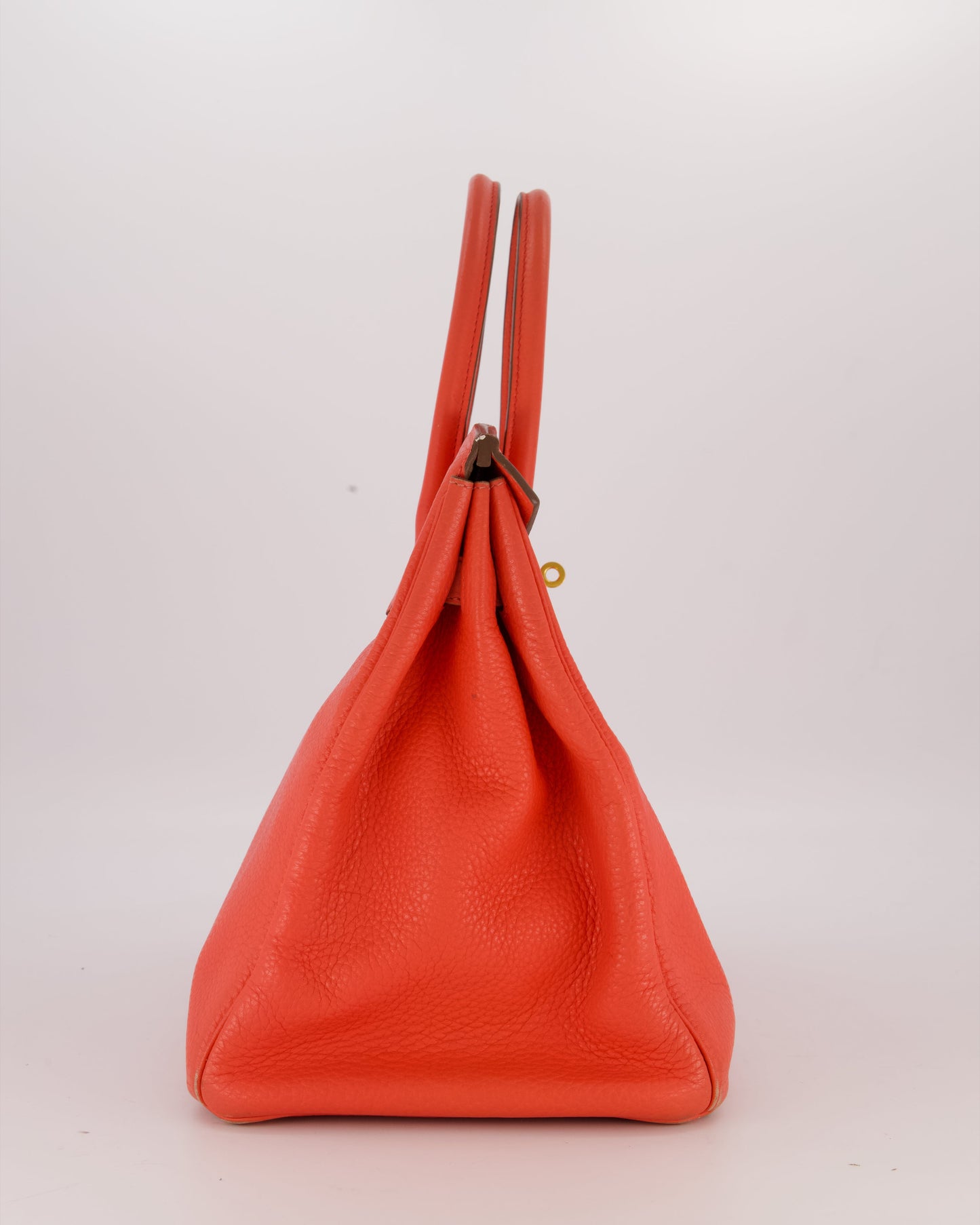 Hermes Birkin Retourne 35 Bag in Rose Jaipur Togo Leather with Gold Hardware