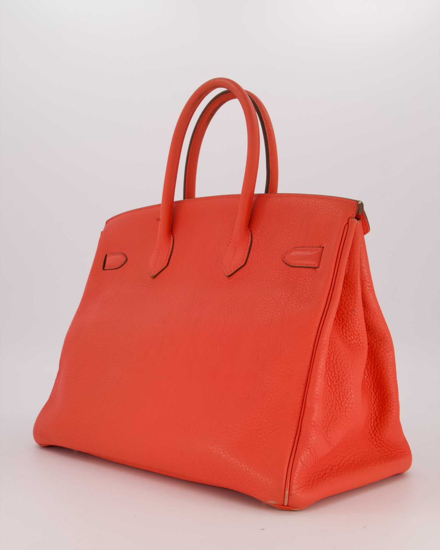 Hermes Birkin Retourne 35 Bag in Rose Jaipur Togo Leather with Gold Hardware