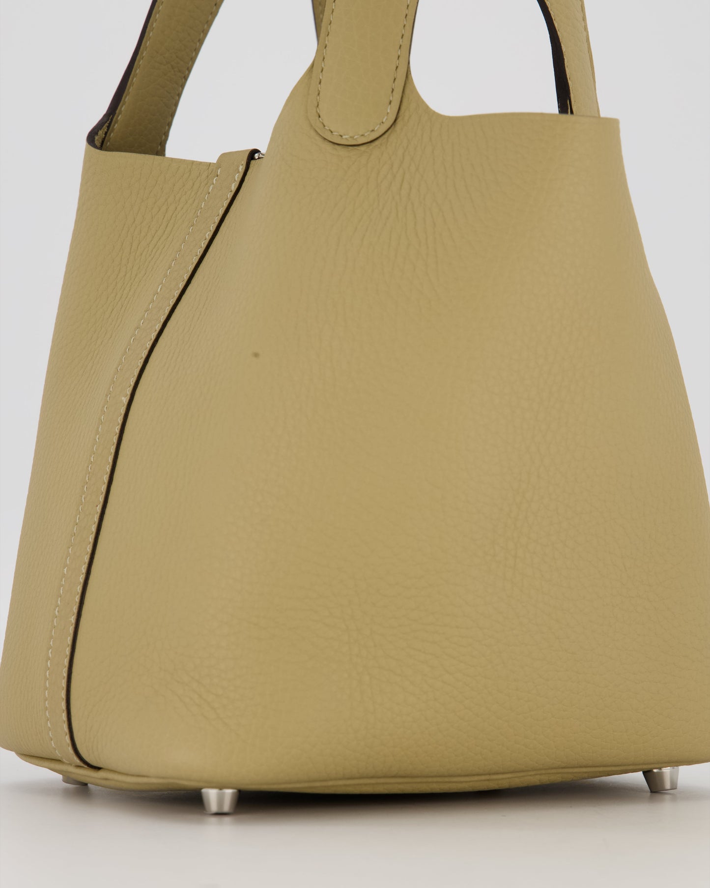 *HOT COLOUR* Hermes Picotin Lock Bag 18cm in Trench Clemence Leather with Palladium Hardware