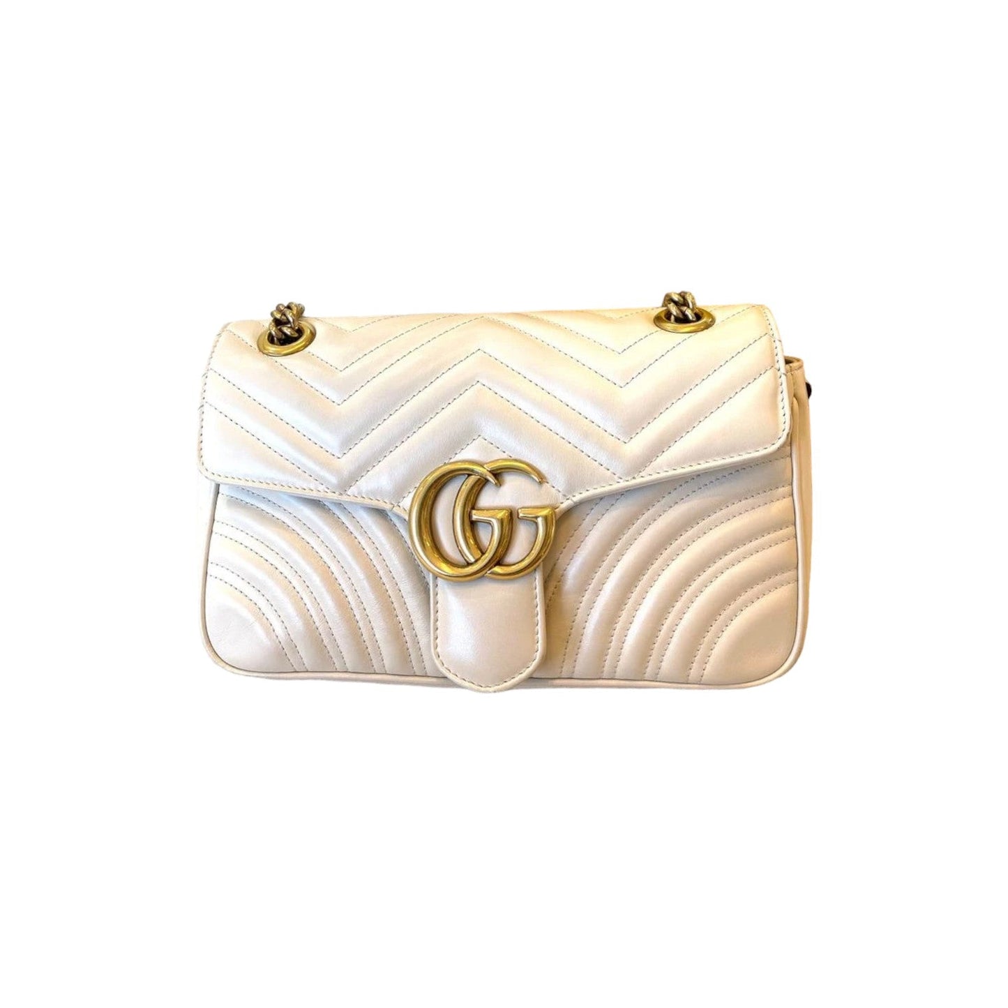 Gucci Chain Leather Shoulder Bag
