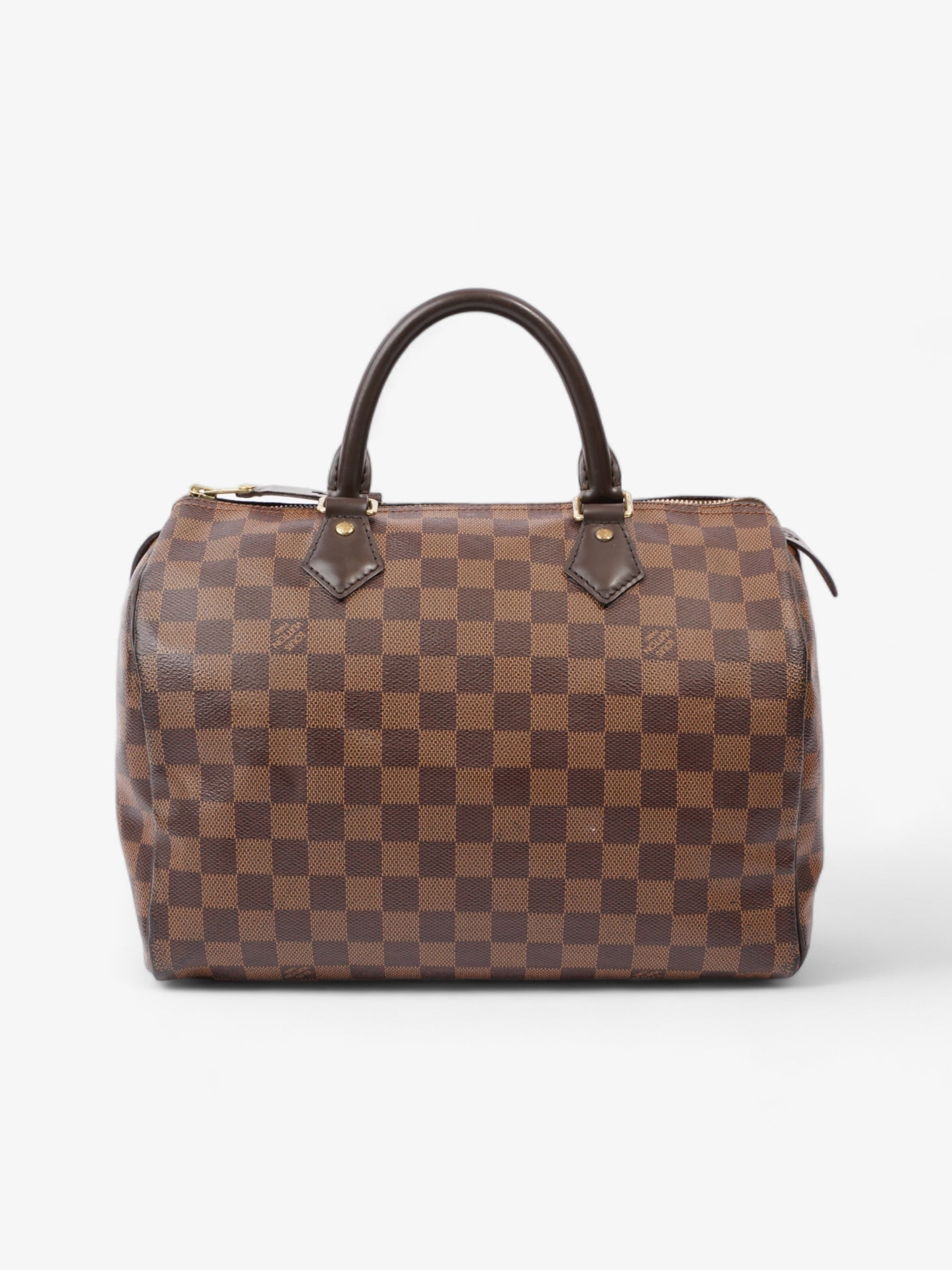 Louis Vuitton Speedy 30 Damier Ebene Coated Canvas