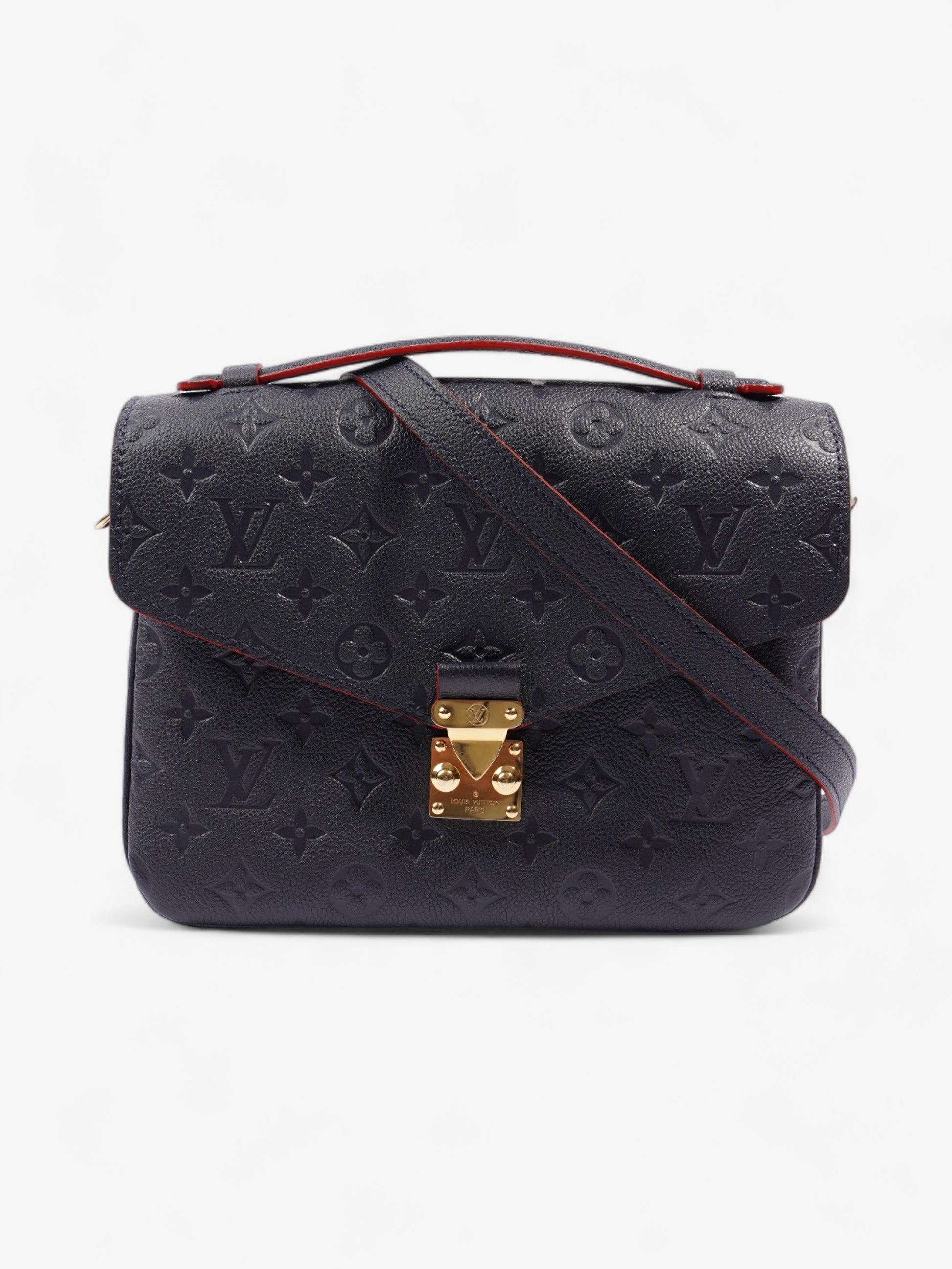 Louis Vuitton Pochette Metis MM Navy Empreinte Leather