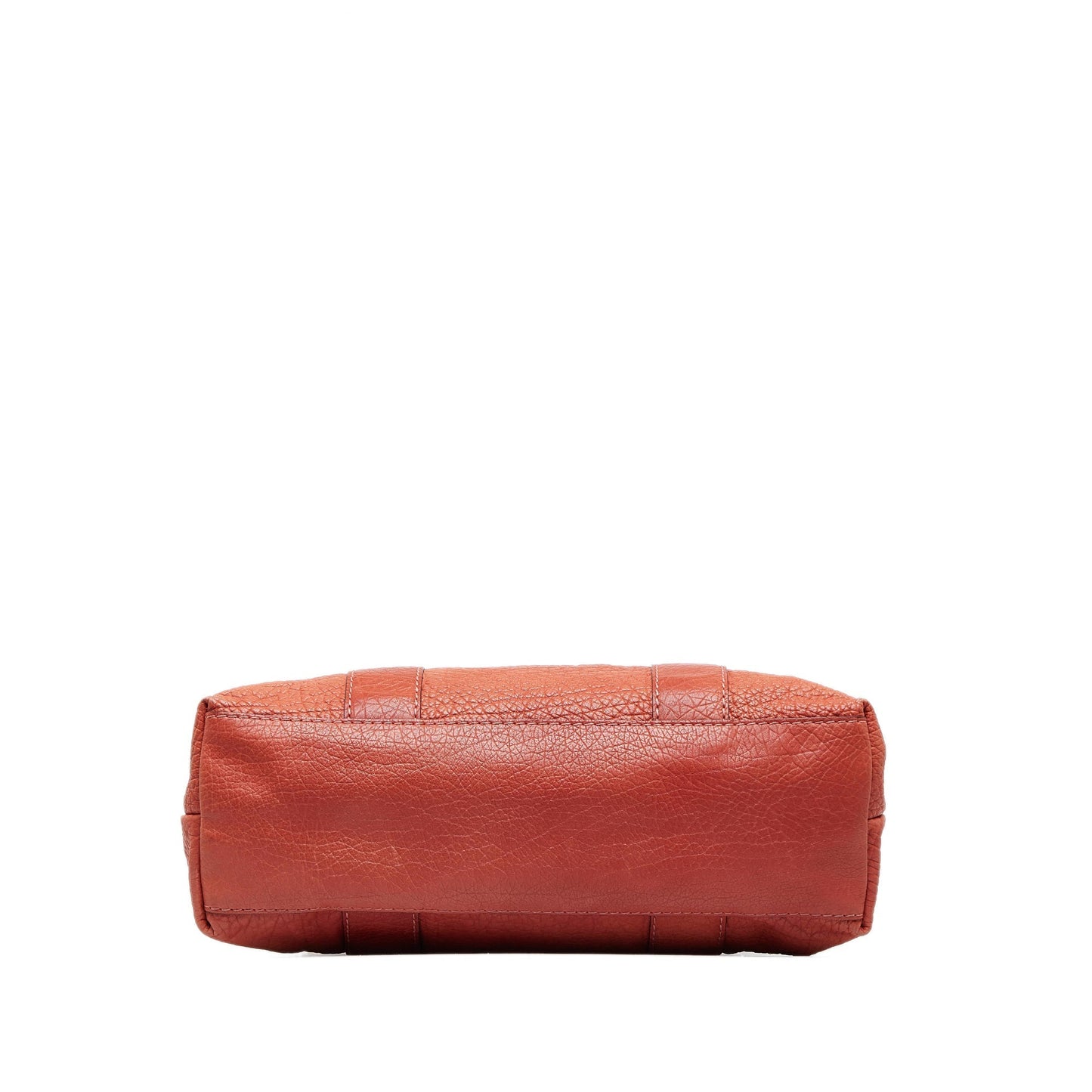 Gucci Bamboo Orange Leather Tote Style 2