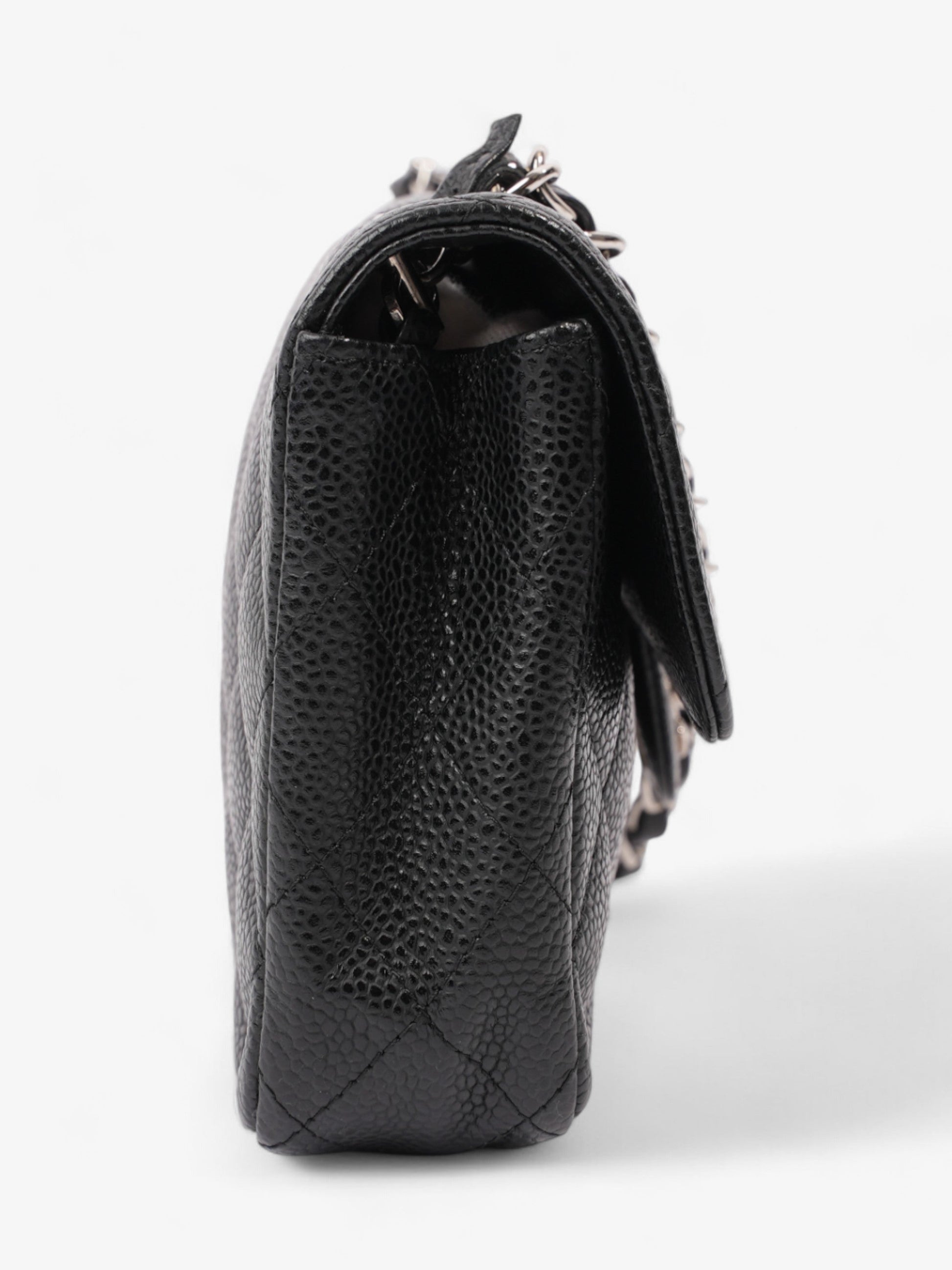 Chanel East West Black Caviar Leather