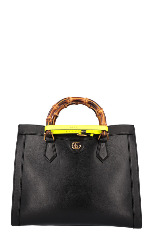 GUCCI Diana Medium Tote Bag Black