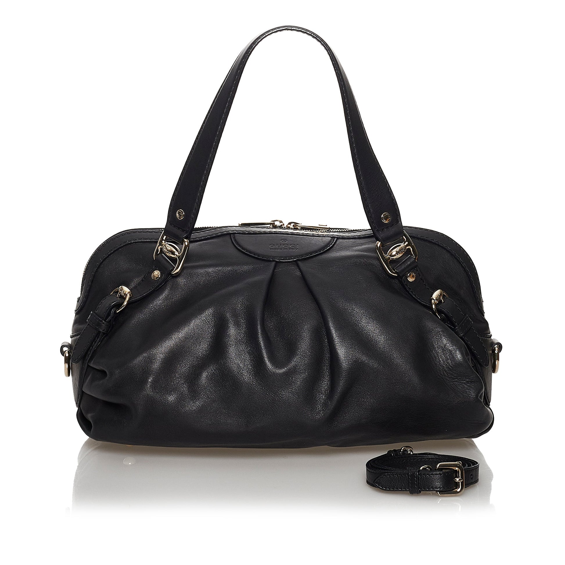 Gucci Leather Satchel Style 11