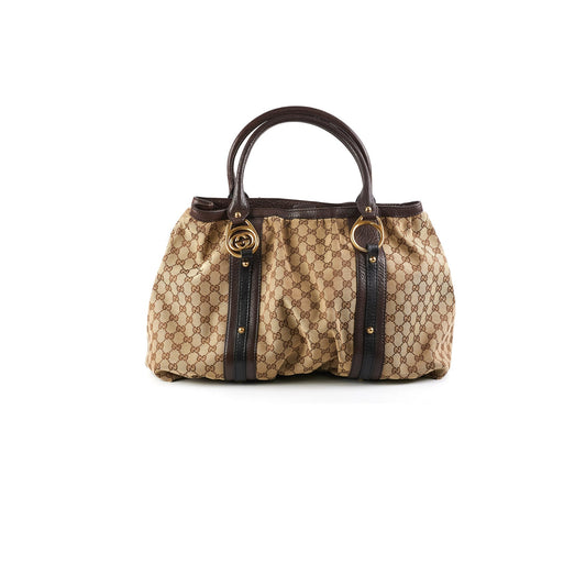 Gucci Tote Bag Brown