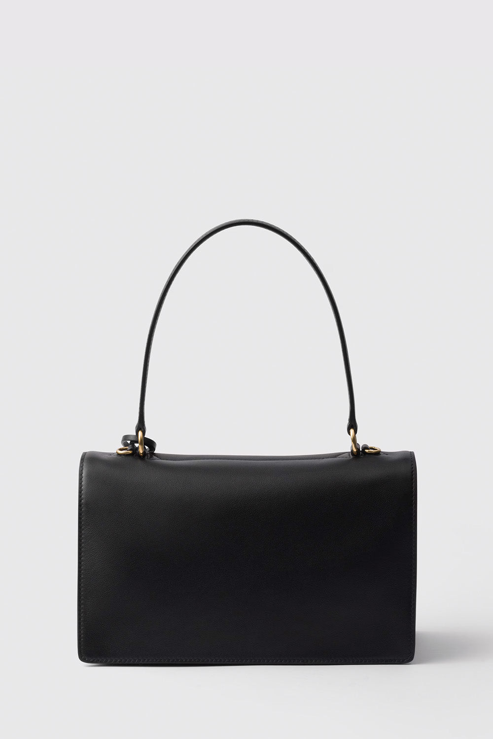 Prada Soft Sound Medium Leather Shoulder Bag