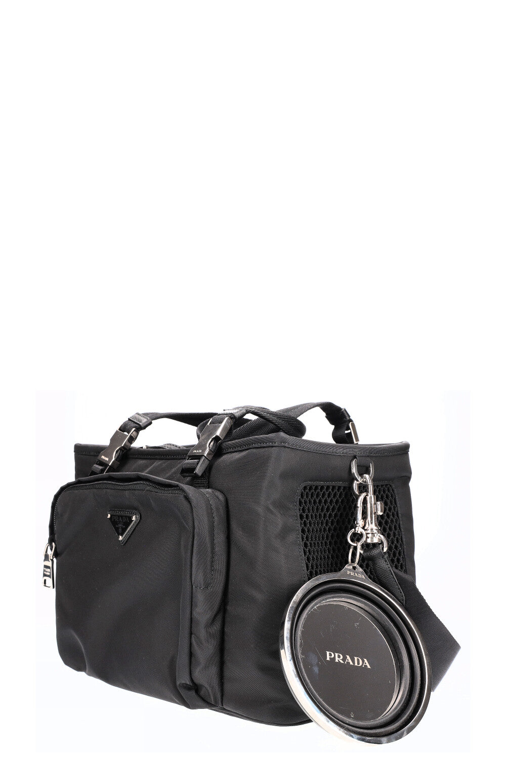 PRADA Pet Bag Re-Nylon Black