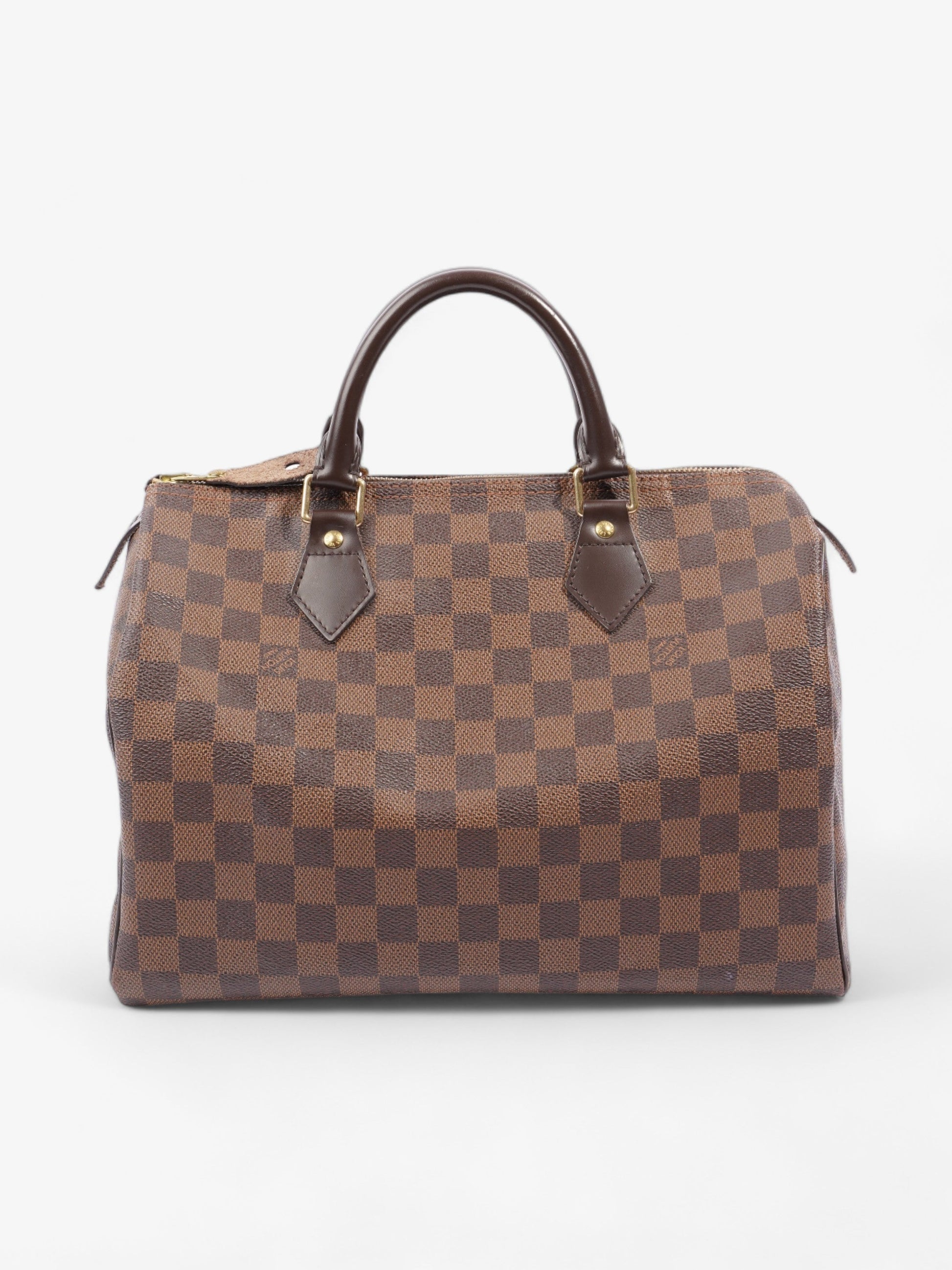 Louis Vuitton Speedy 30 Damier Ebene Coated Canvas