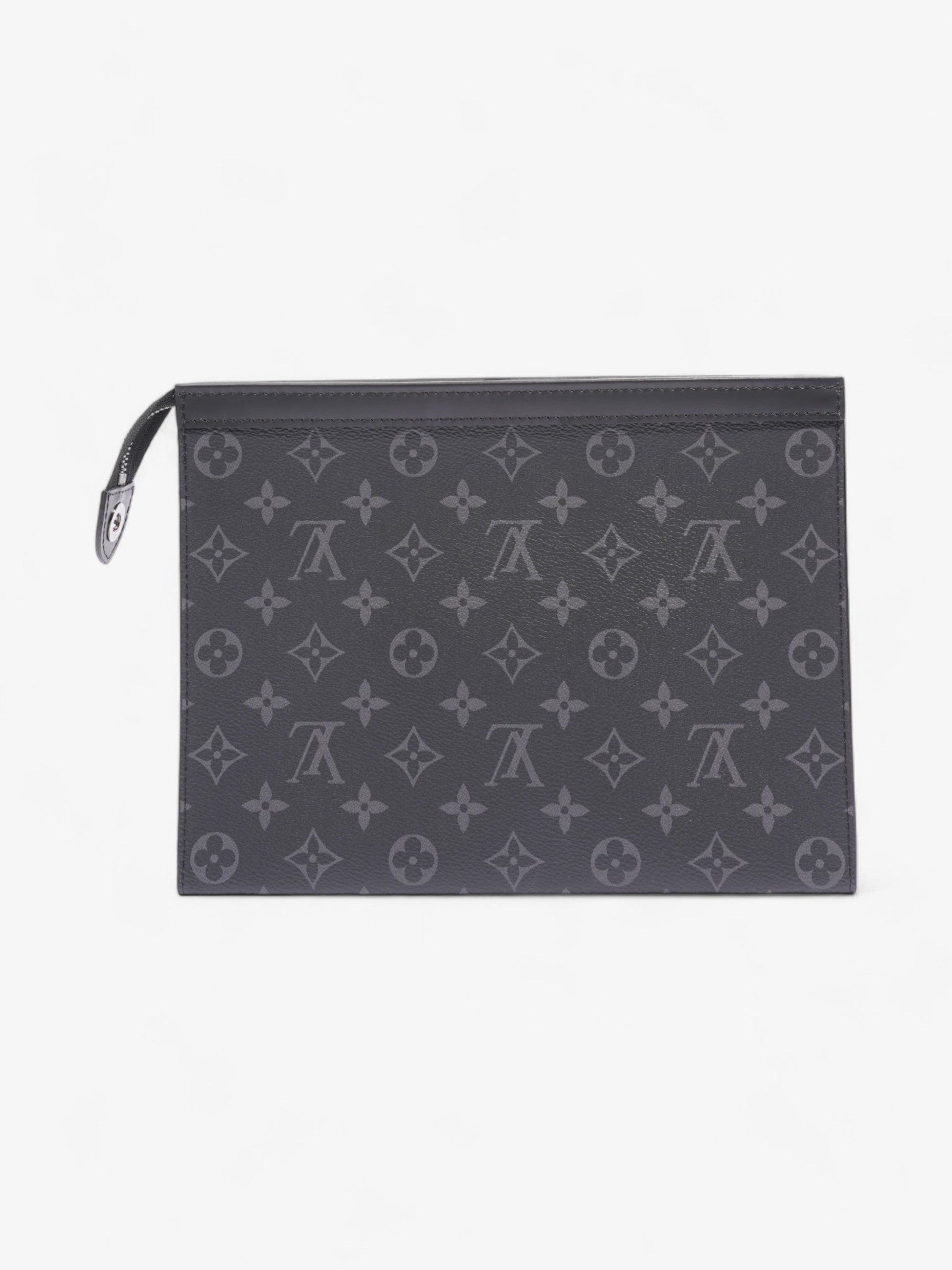 Louis Vuitton Pochette Voyage Monogram Eclipse Coated Canvas MM