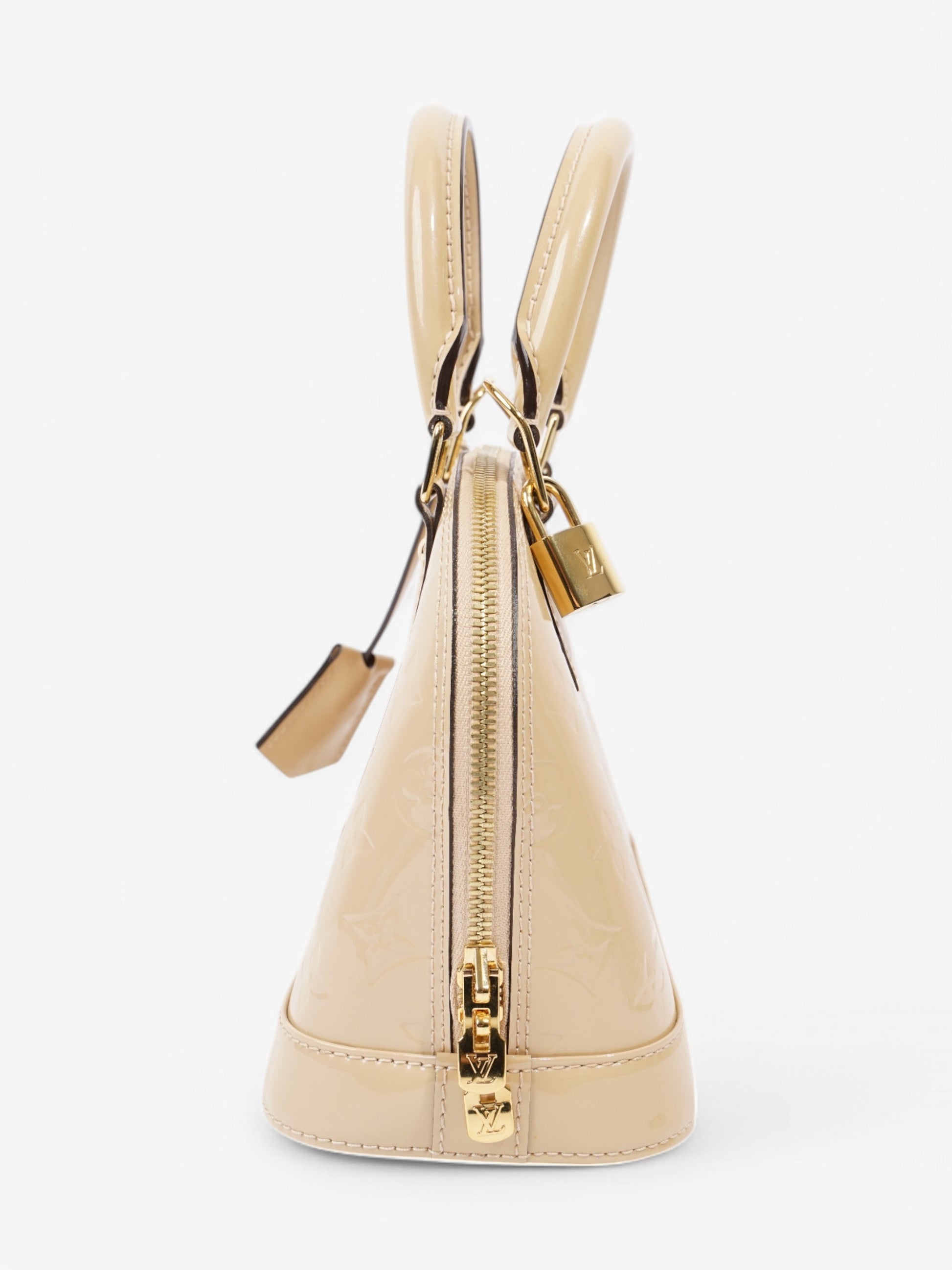 Louis Vuitton Alma Beige Vernis Leather BB