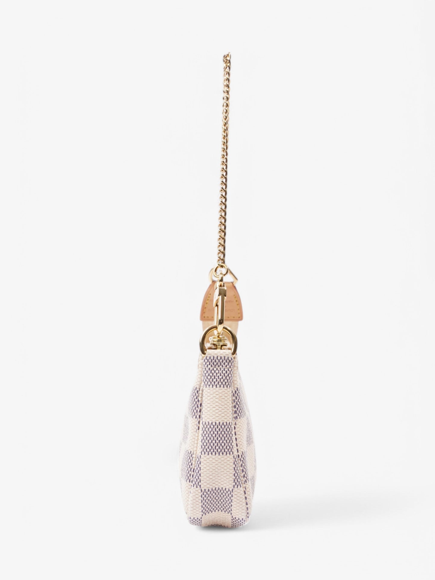 Designer Women's Crossbody Bag | Louis Vuitton Mini Pochette Accessoires Damier Azur Coated Canvas
