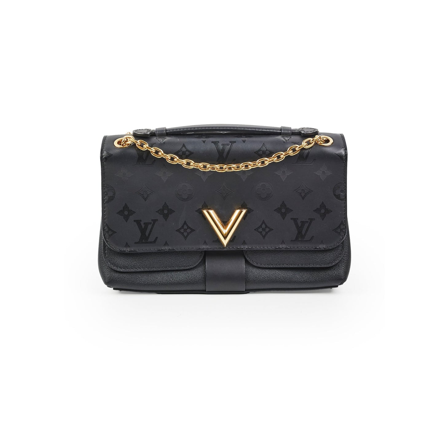 Louis Vuitton Very Chain Black Shoulder Bag