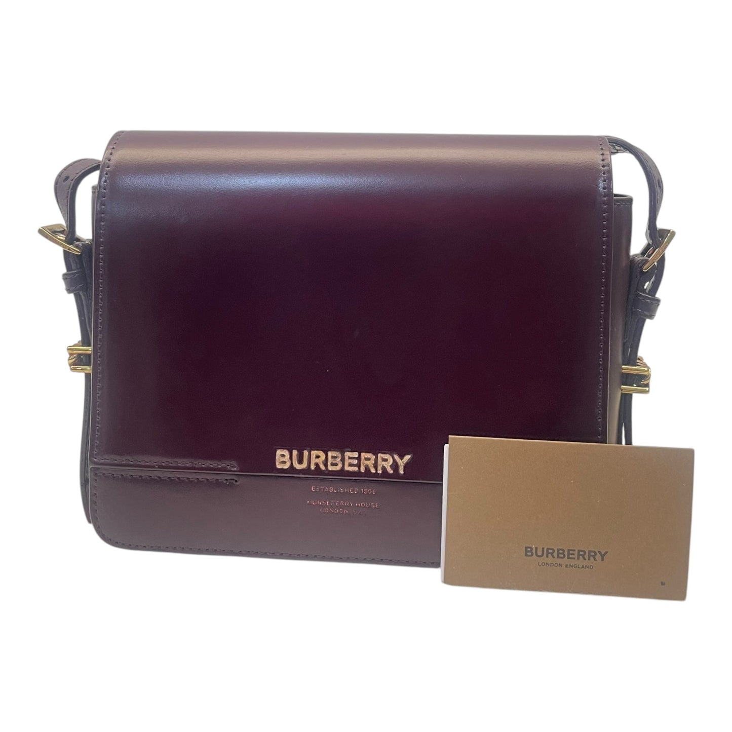 Burberry Leather Horseferry Crossbody Bag
