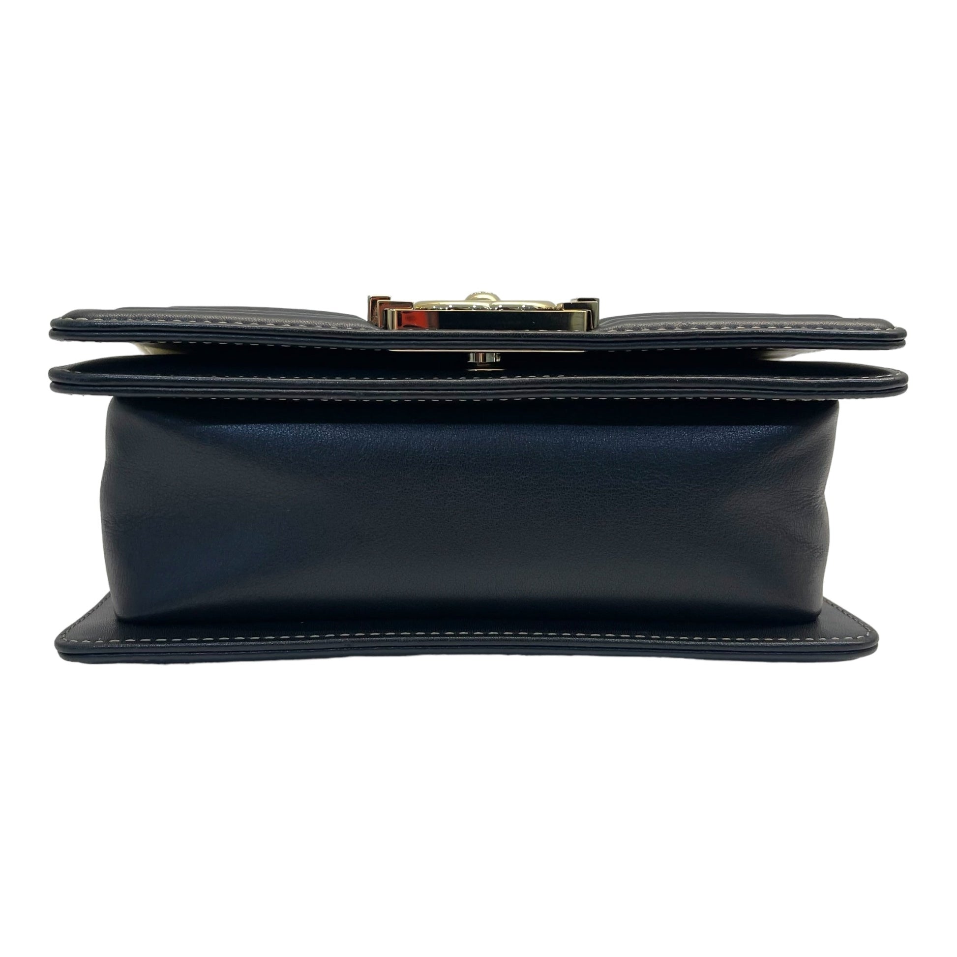 Chanel Boy Black & Metallic Gold Bi-color Small Bag