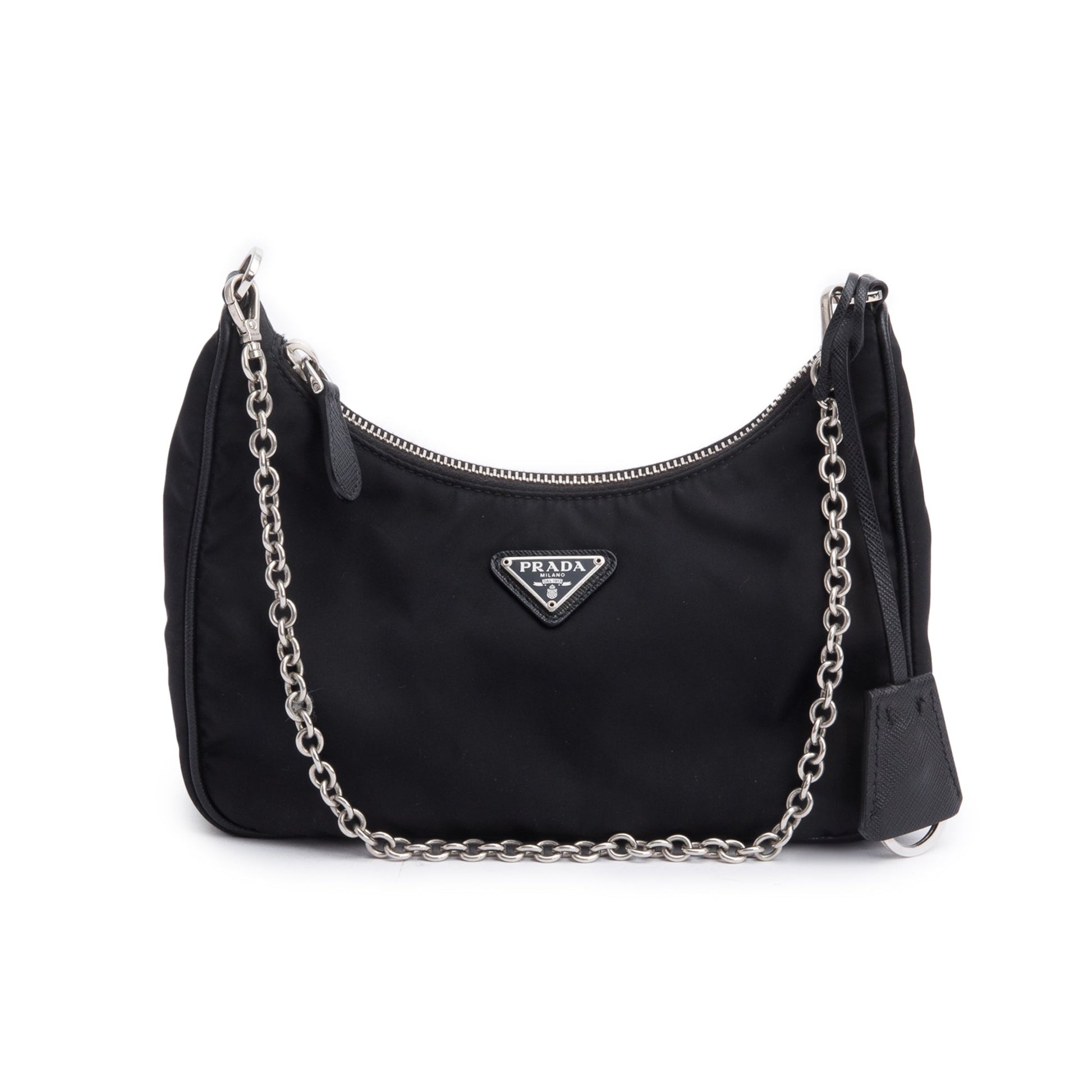 Prada 2020 Black Re-Edition 2005 Re-Nylon Shoulder Bag