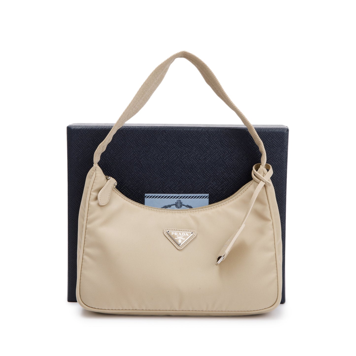 Prada Beige Re-Edition 2000 Re-Nylon Mini Bag