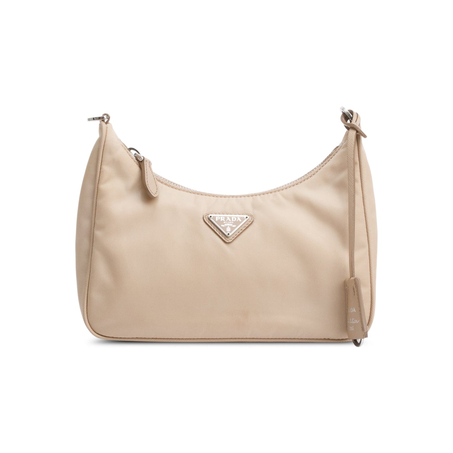 Prada Beige Re-Edition 2005 Re-Nylon Shoulder Bag