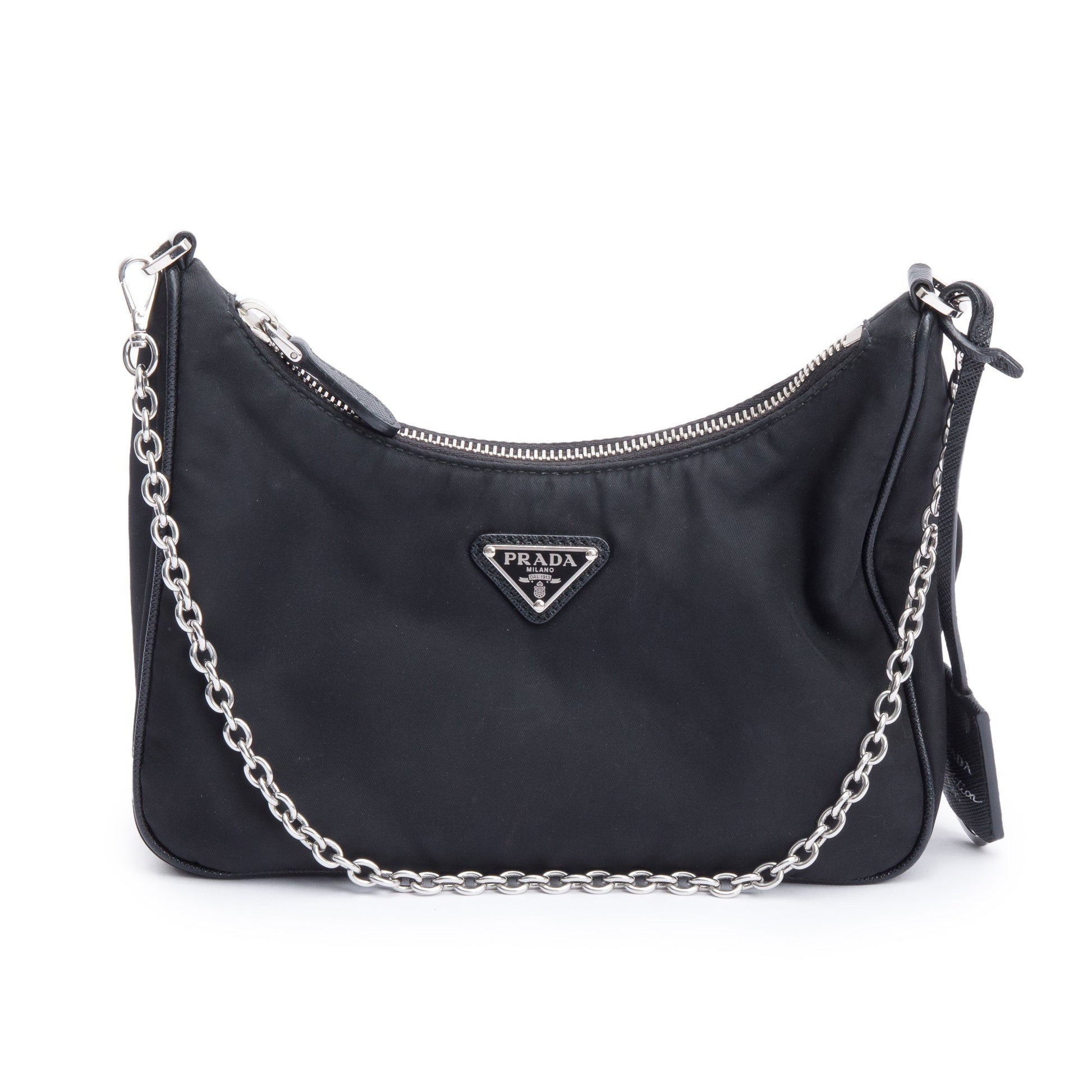 Prada Black Re-Edition 2005 Re-Nylon Shoulder Bag