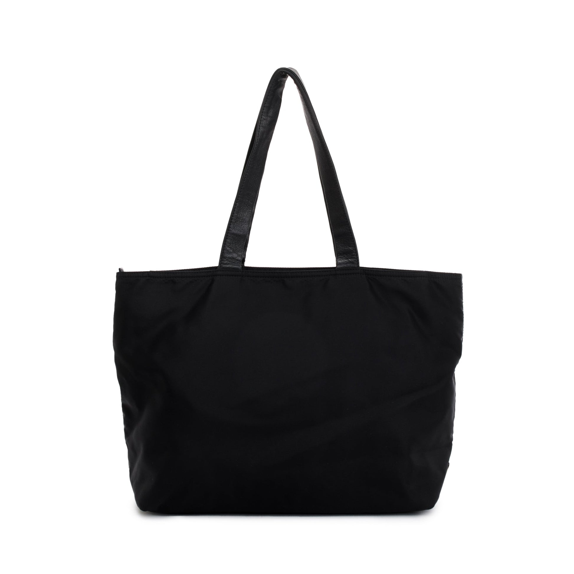 Prada Black Tessuto Nylon Bow Tote