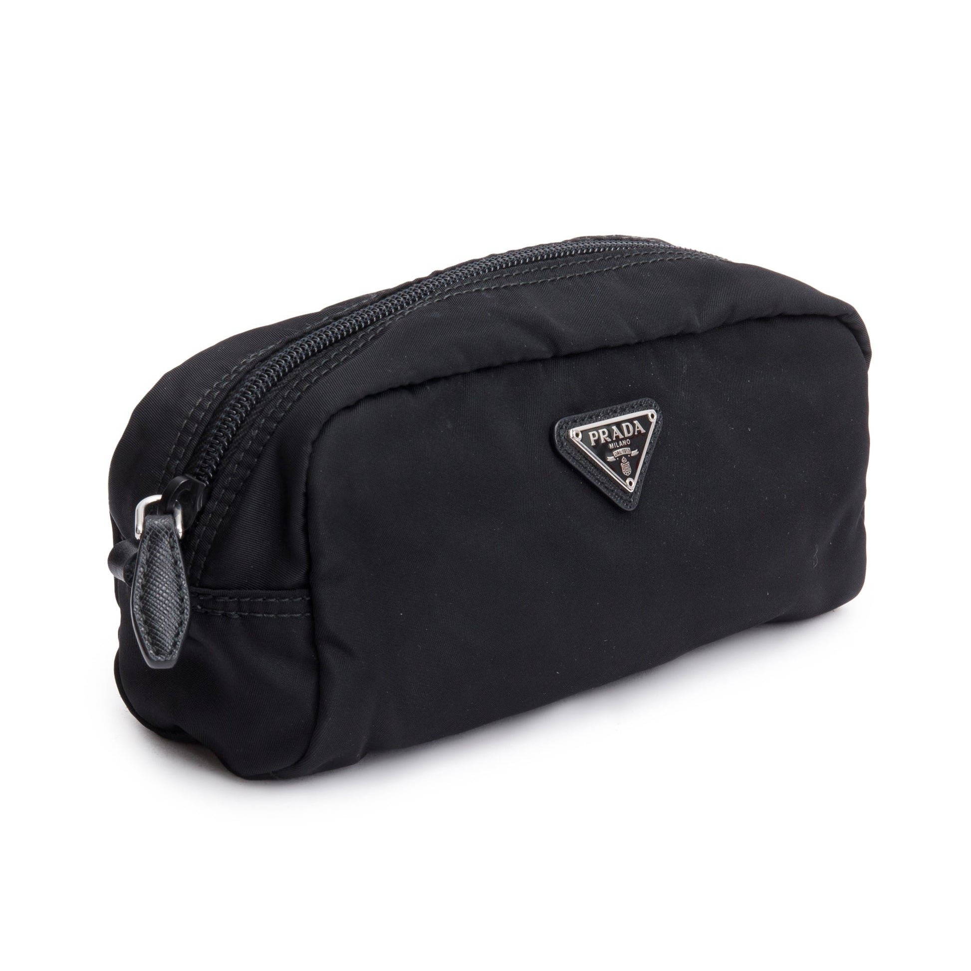 Prada Black Tessuto Nylon Mini Belt Bag