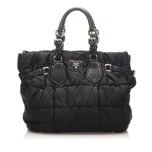 Prada Tesutto Bomber Tote ( )