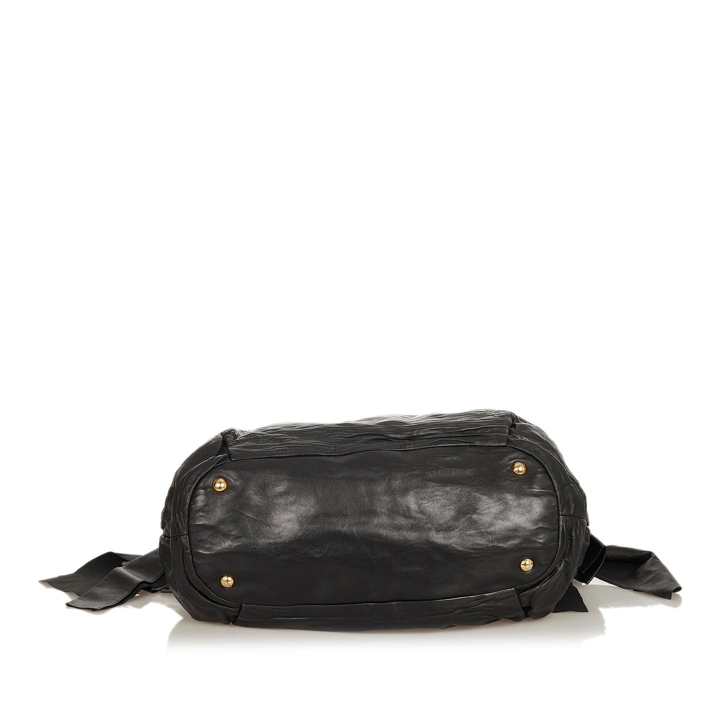 Prada Bow Leather Satchel (SHG-31911)