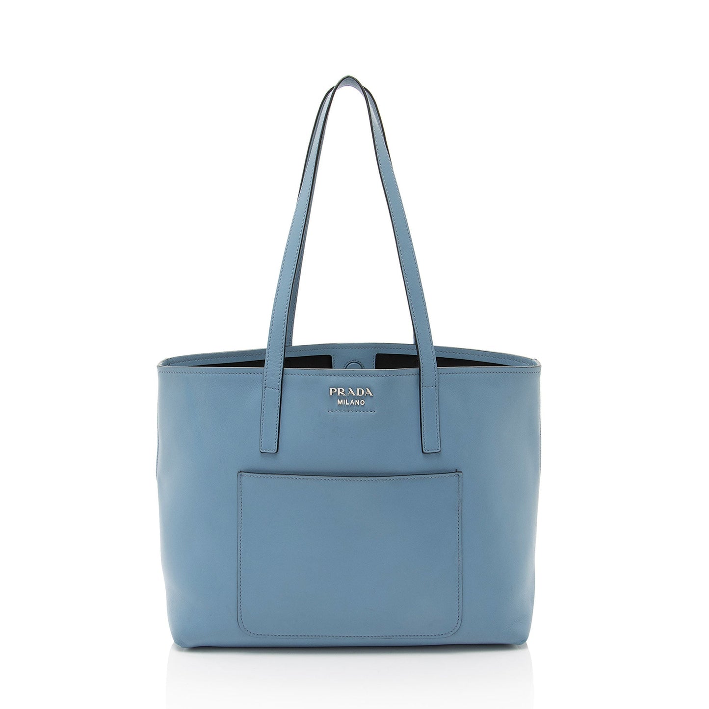 Prada Calf City Pocket Shopping Tote