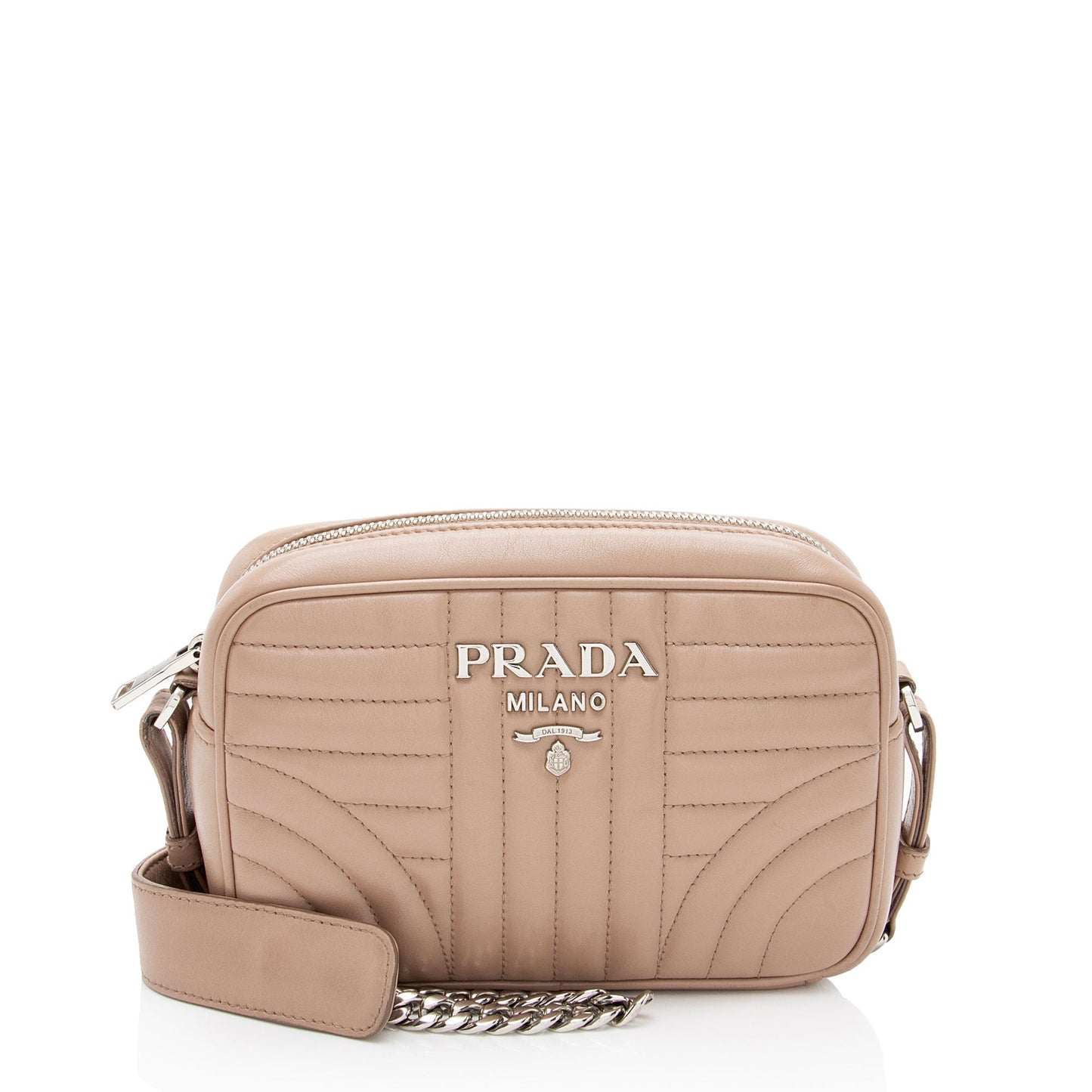 Prada Calfskin Diagramme Crossbody