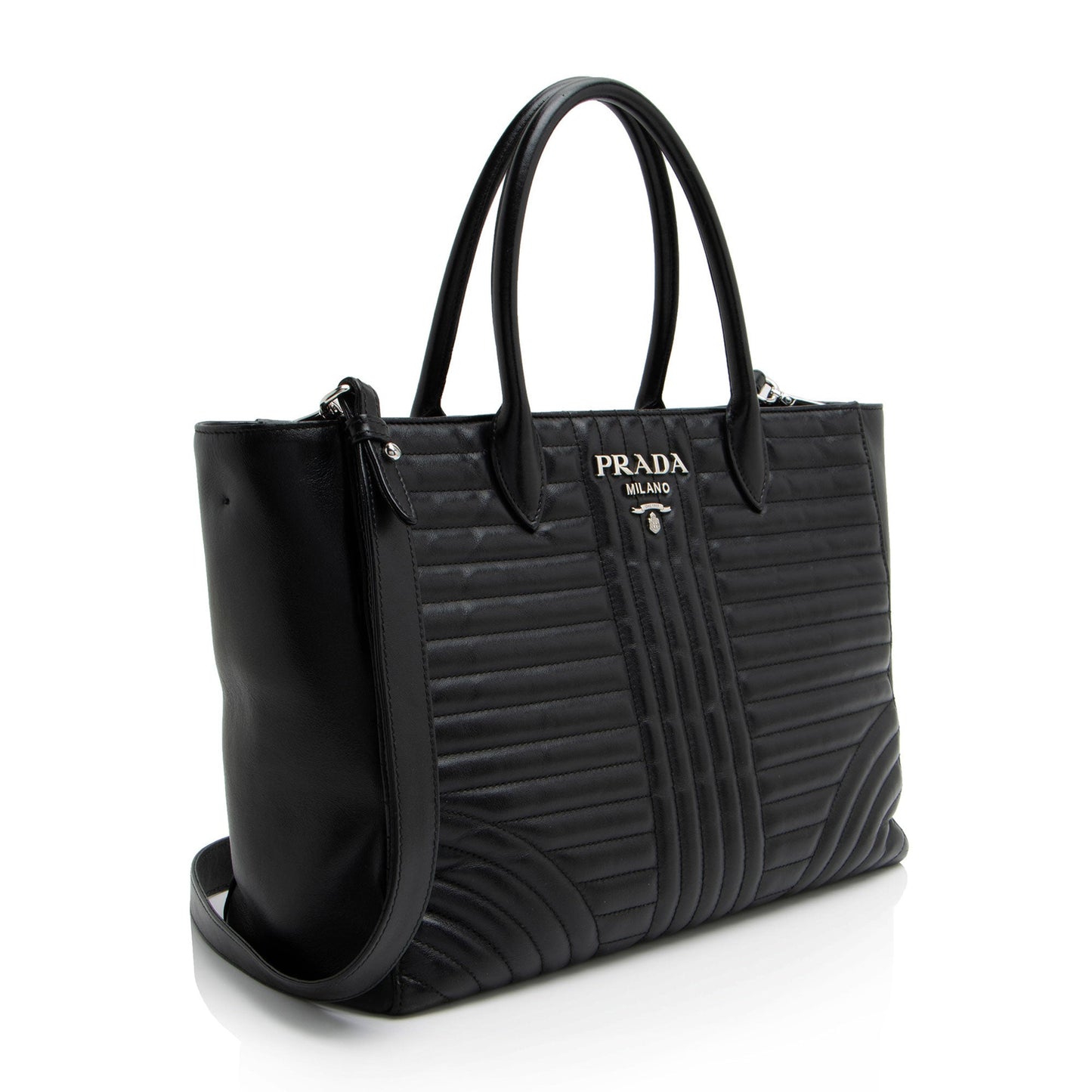 Prada Calfskin Diagramme Tote