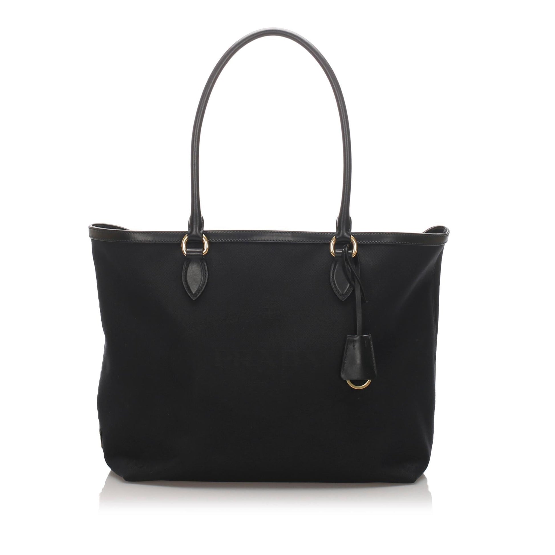 Prada Canapa Canvas Tote ( )
