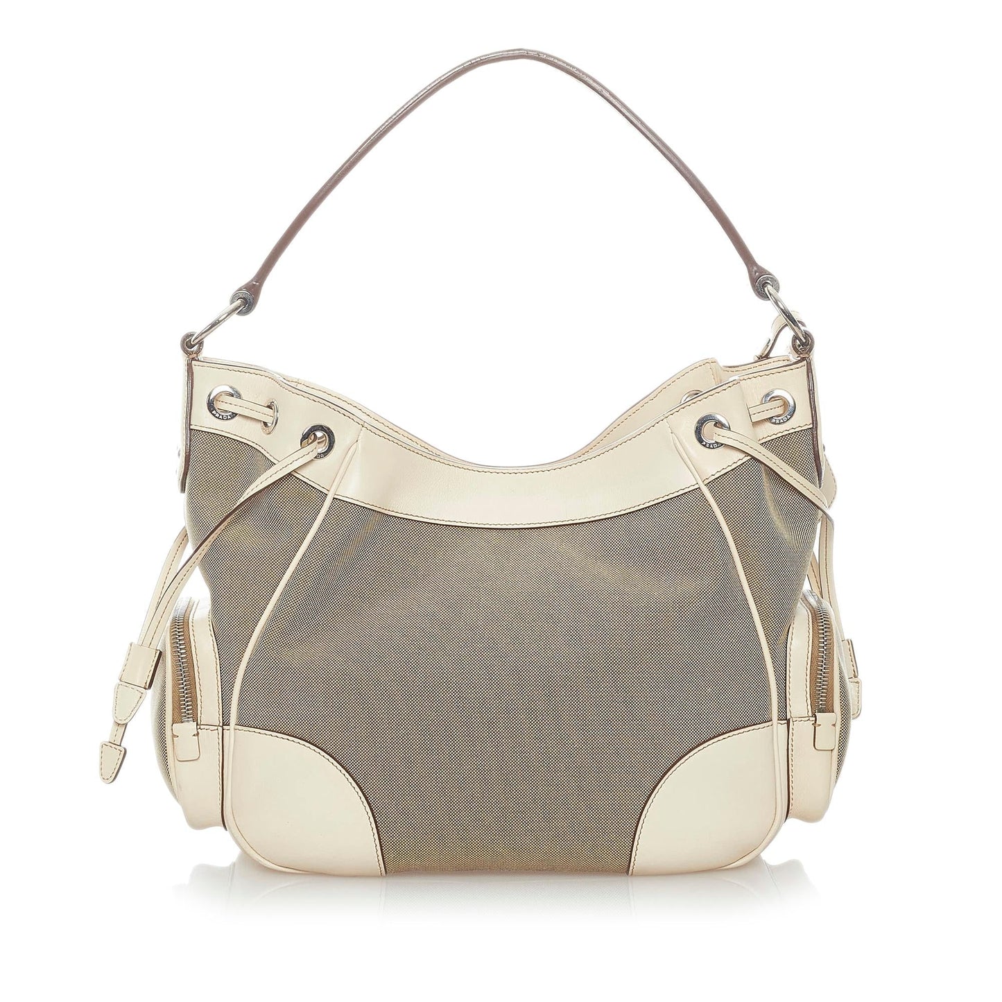 Prada Canapa Logo Canvas Handbag (SHG-33031)