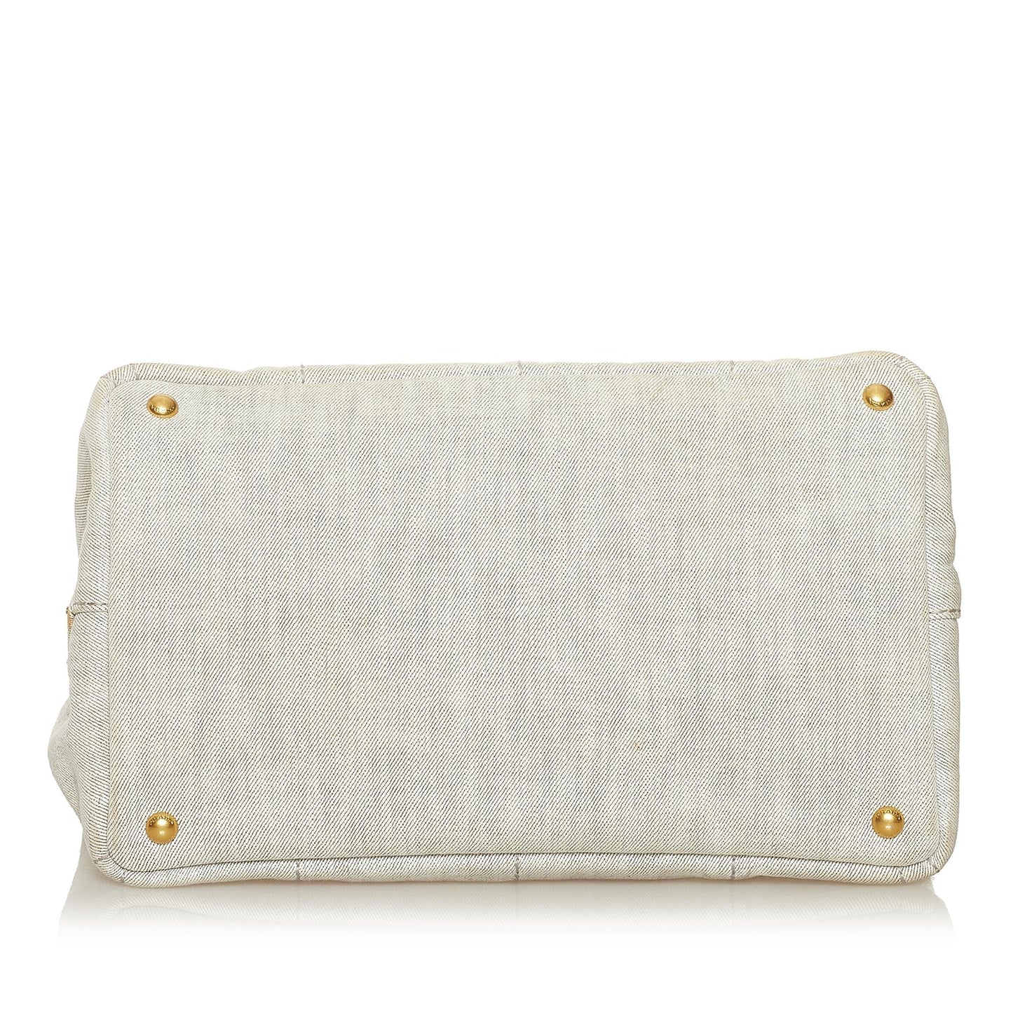 Prada Canapa Logo Canvas Satchel (SHG-35073)