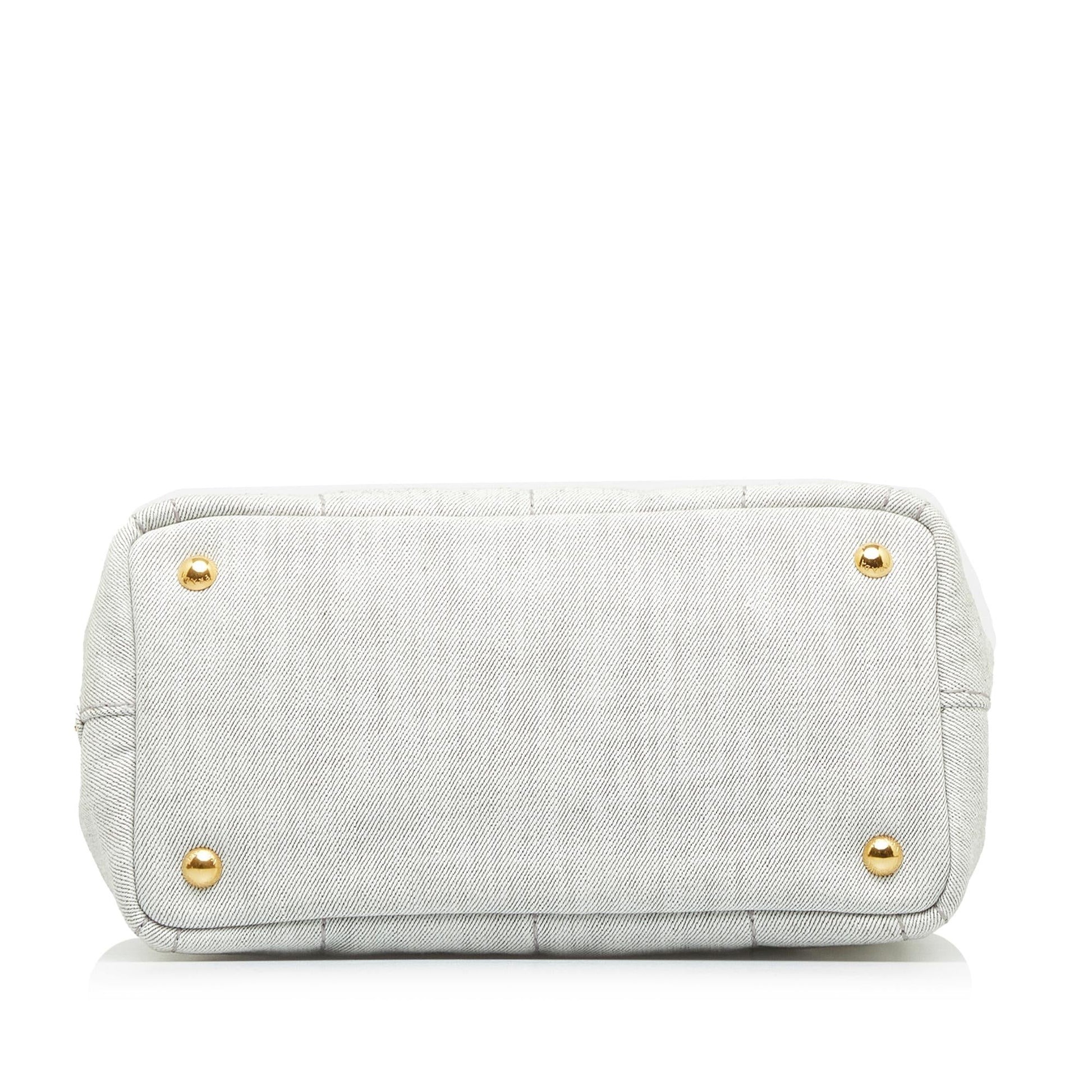 Prada Canapa Logo Satchel (SHG-wHZCCJ)