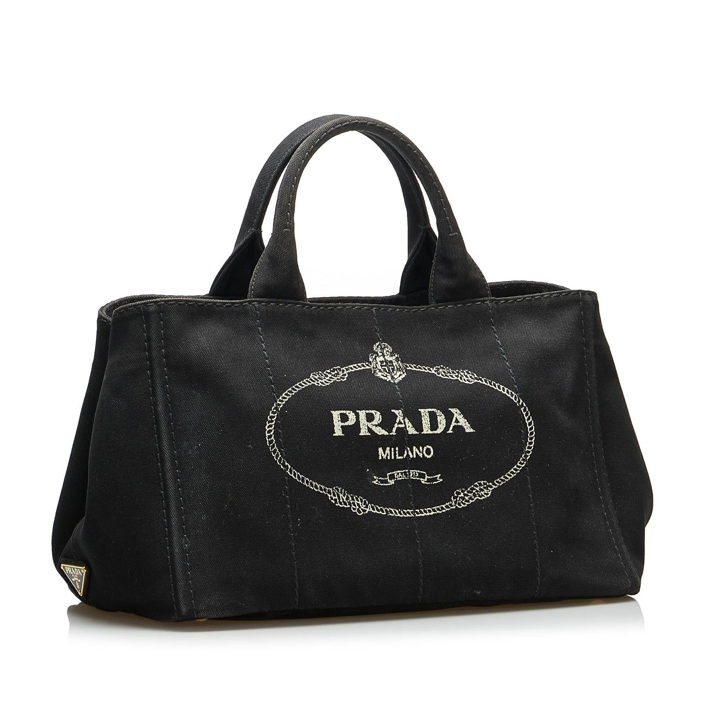 Prada Canapa Logo Handbag (SHG-IjyjeI)