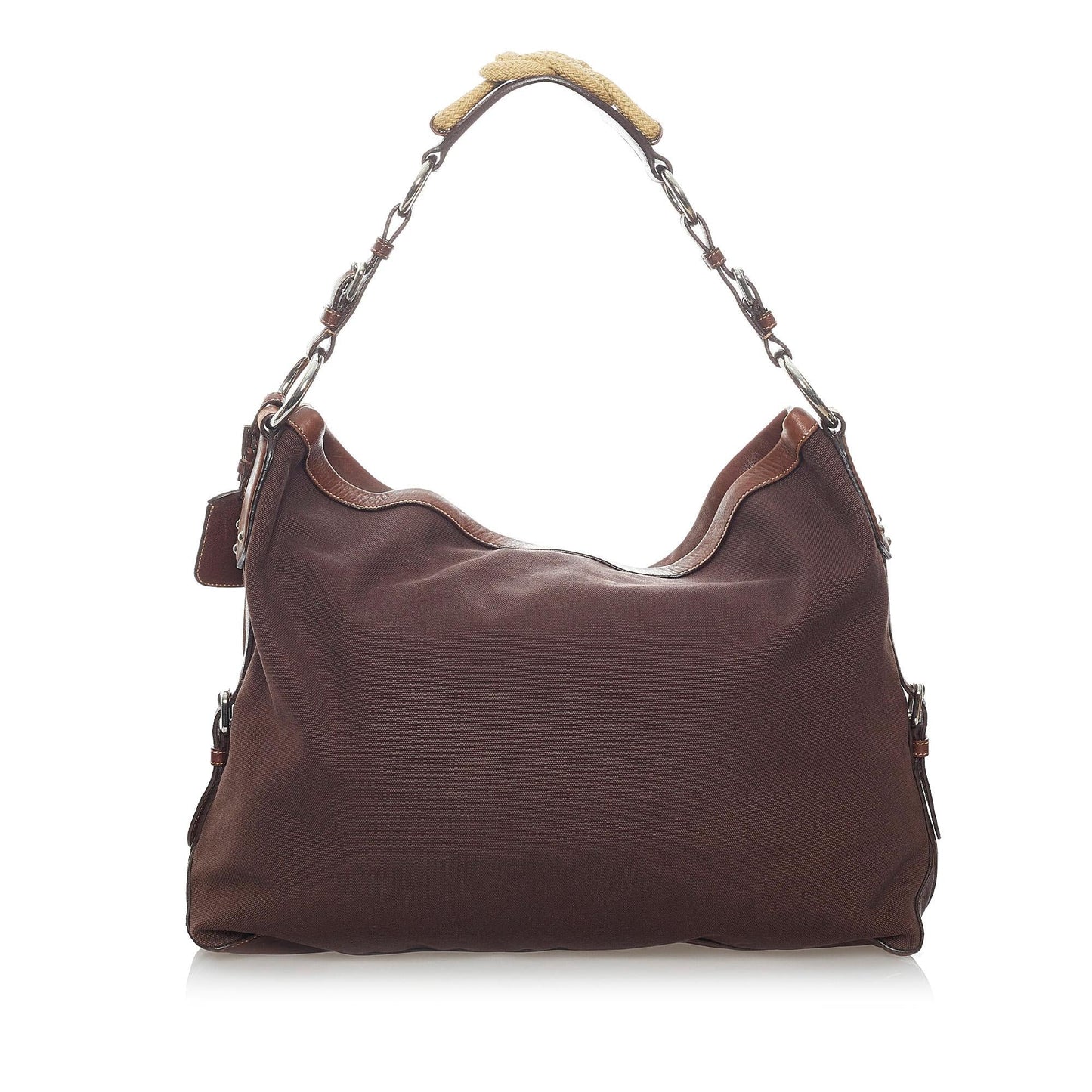 Prada Canapa Logo Nylon Shoulder Bag (SHG-30445)
