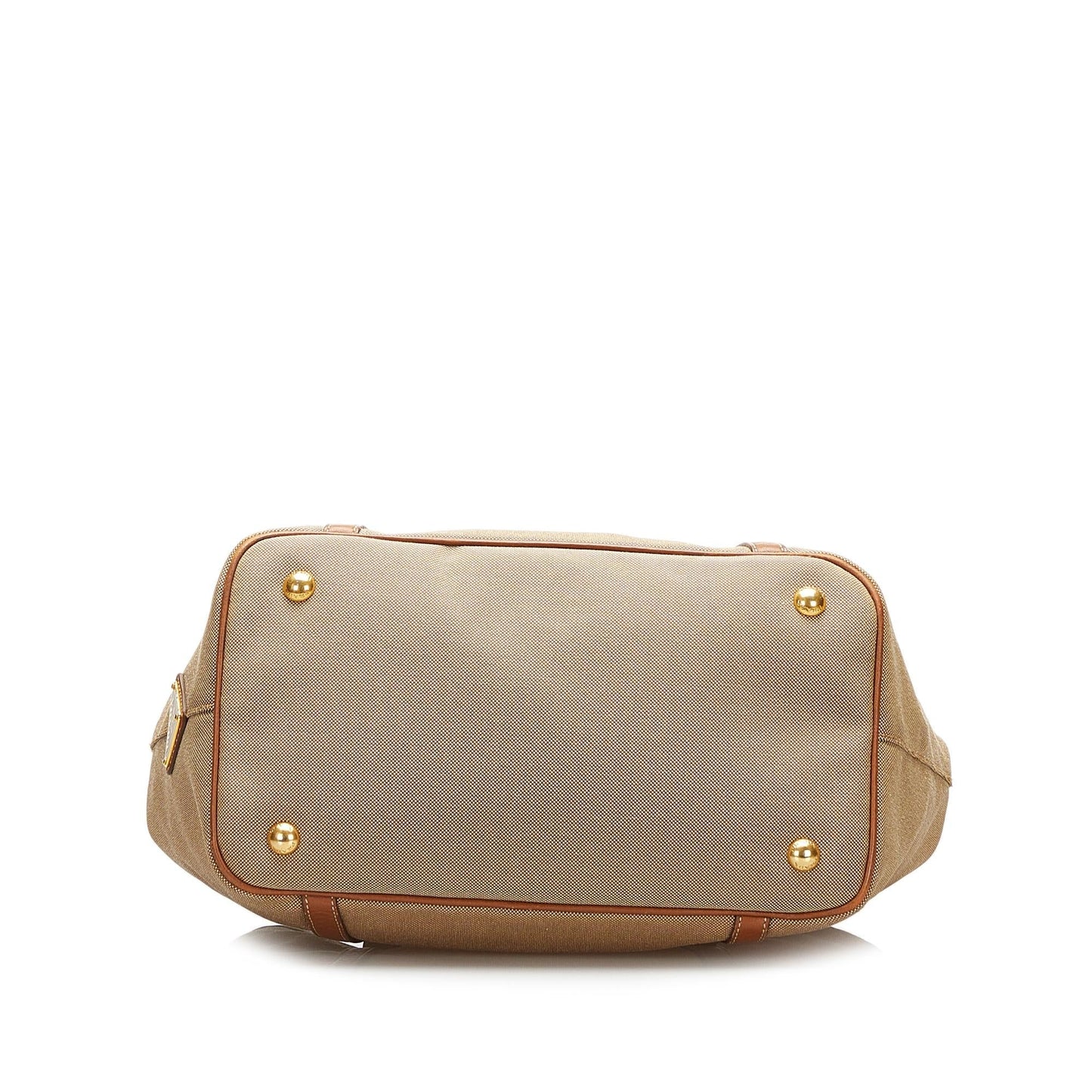 Prada Canapa Logo Satchel (SHG-35534)